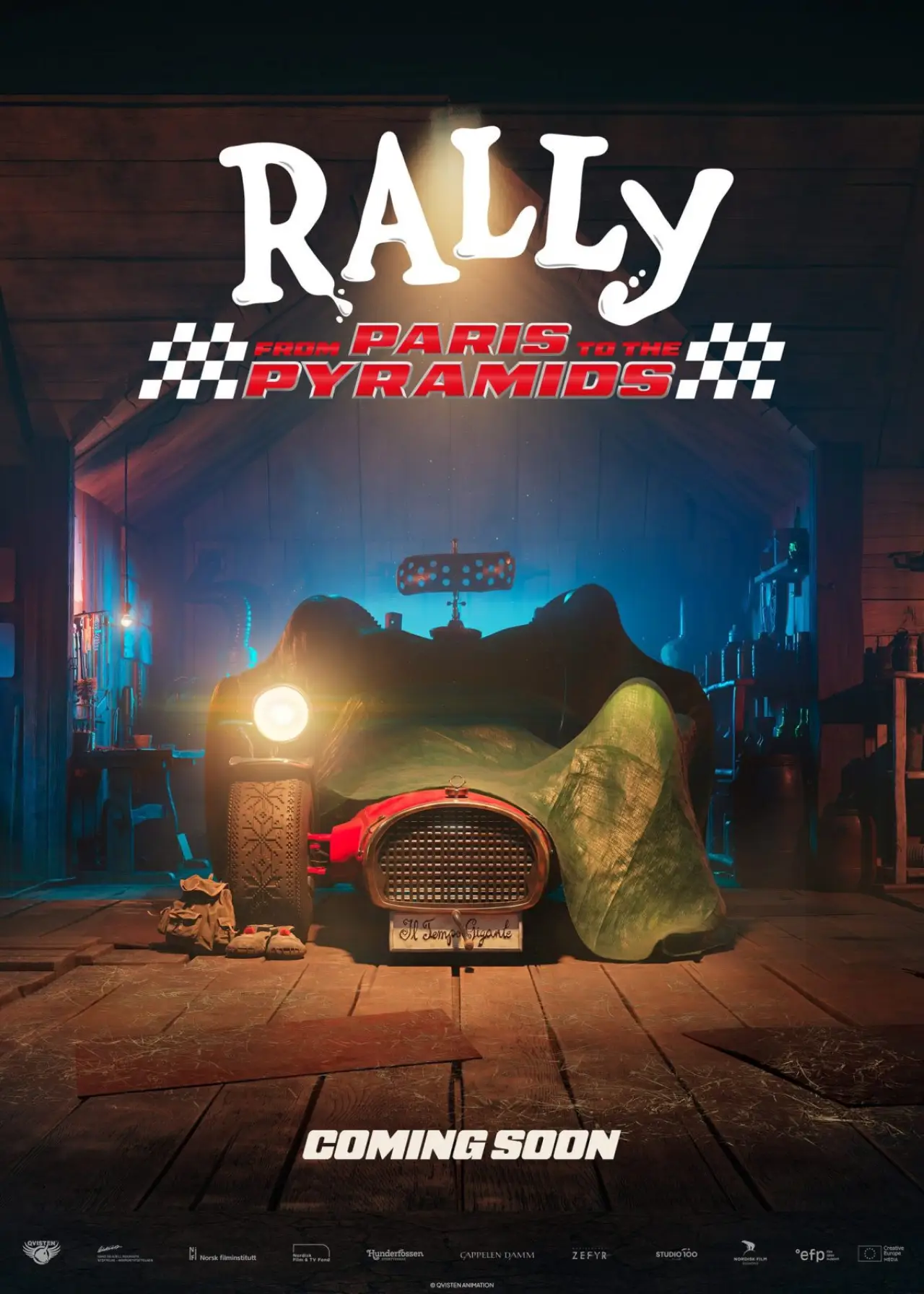 Movie poster "Rally - From Paris to the Pyramids"