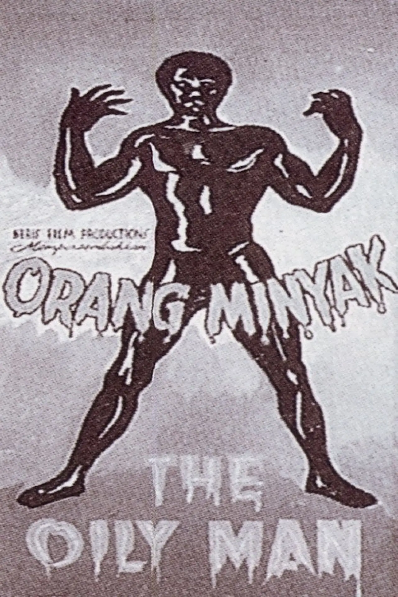 Movie poster "The Oily Man"