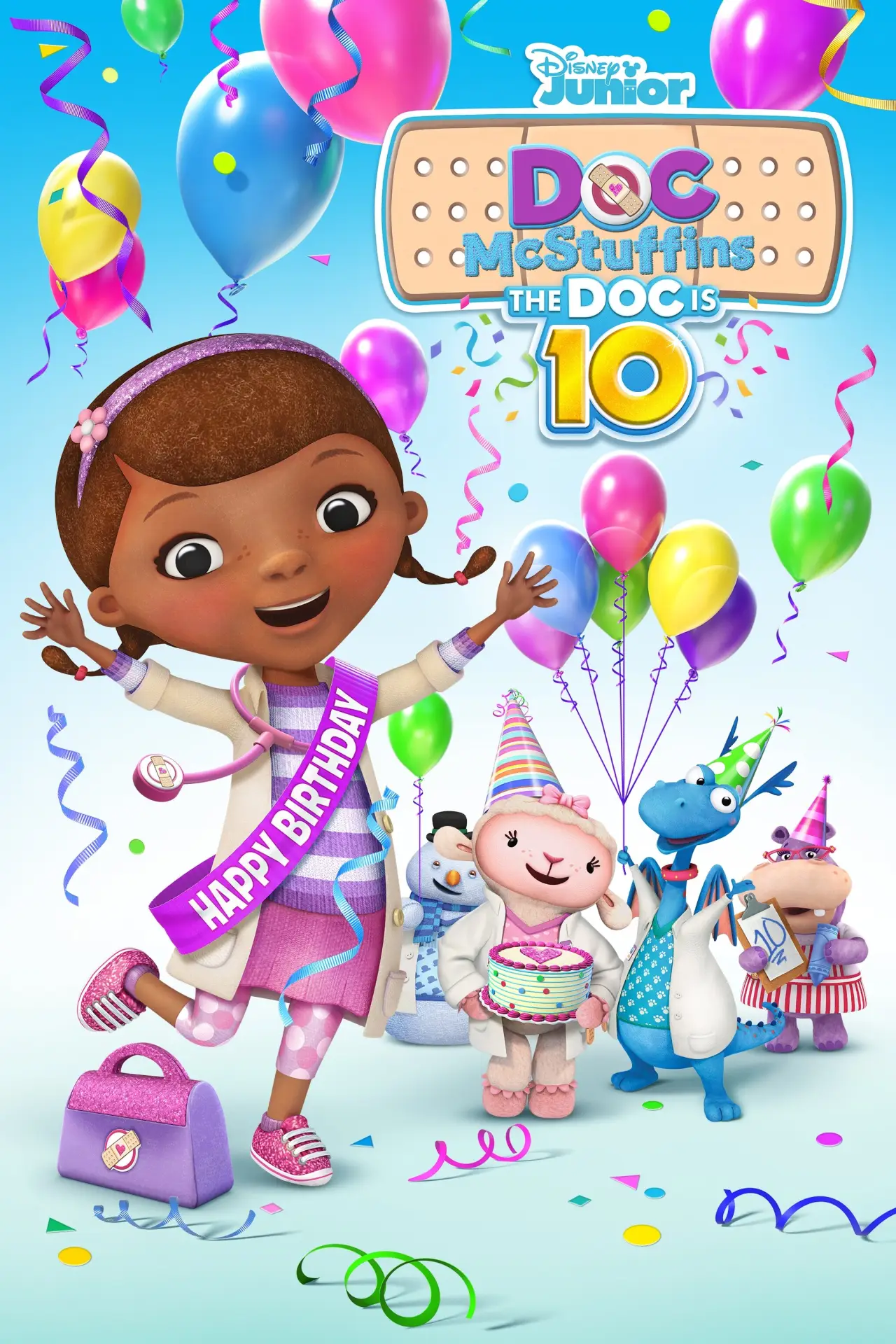 Movie poster "Doc McStuffins: The Doc Is 10!"