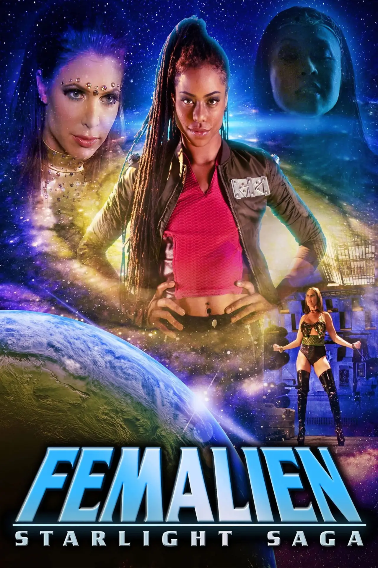 Movie poster "Femalien: Starlight Saga"