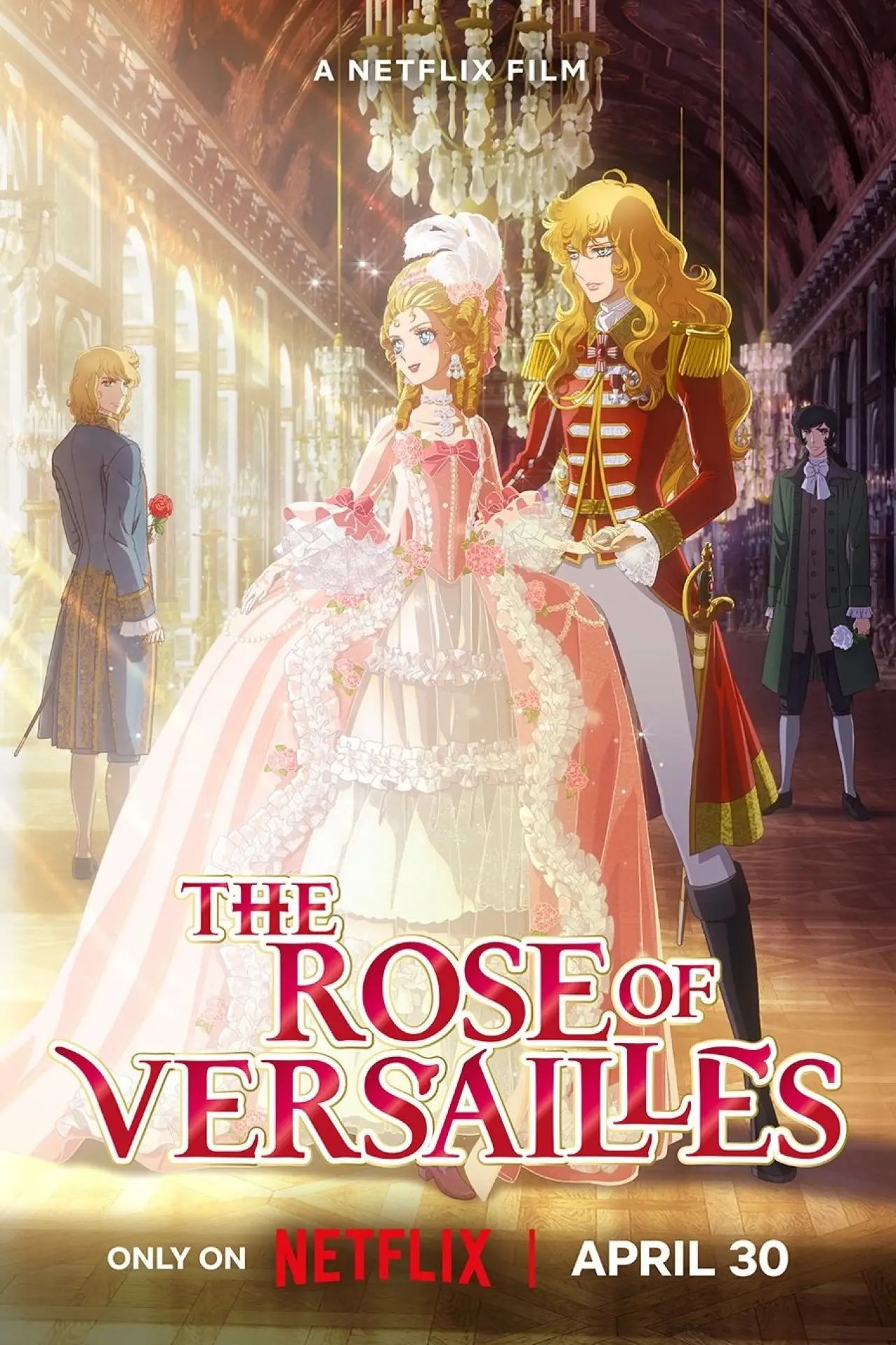 Movie poster "The Rose of Versailles"