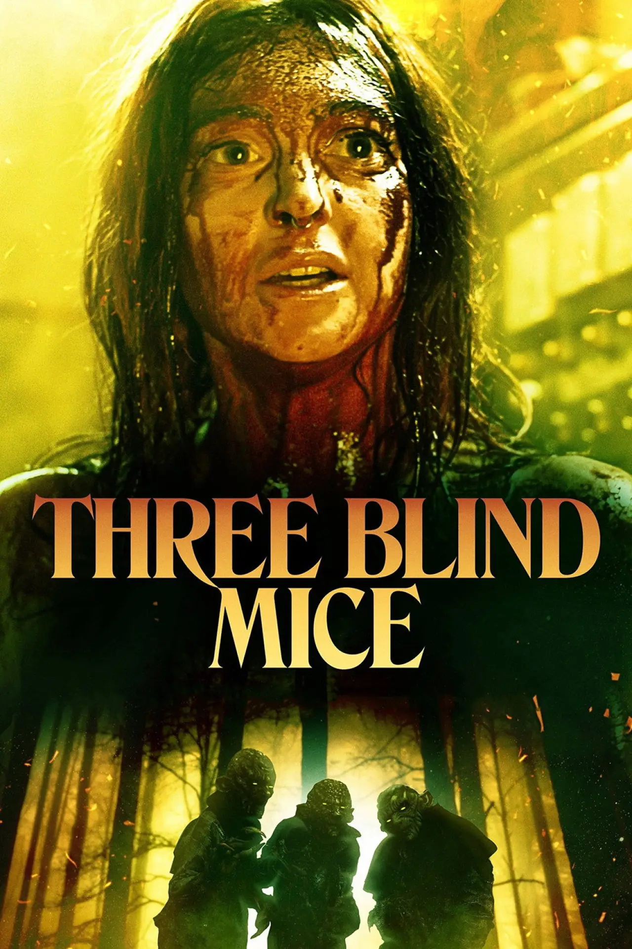 Movie poster "Three Blind Mice"
