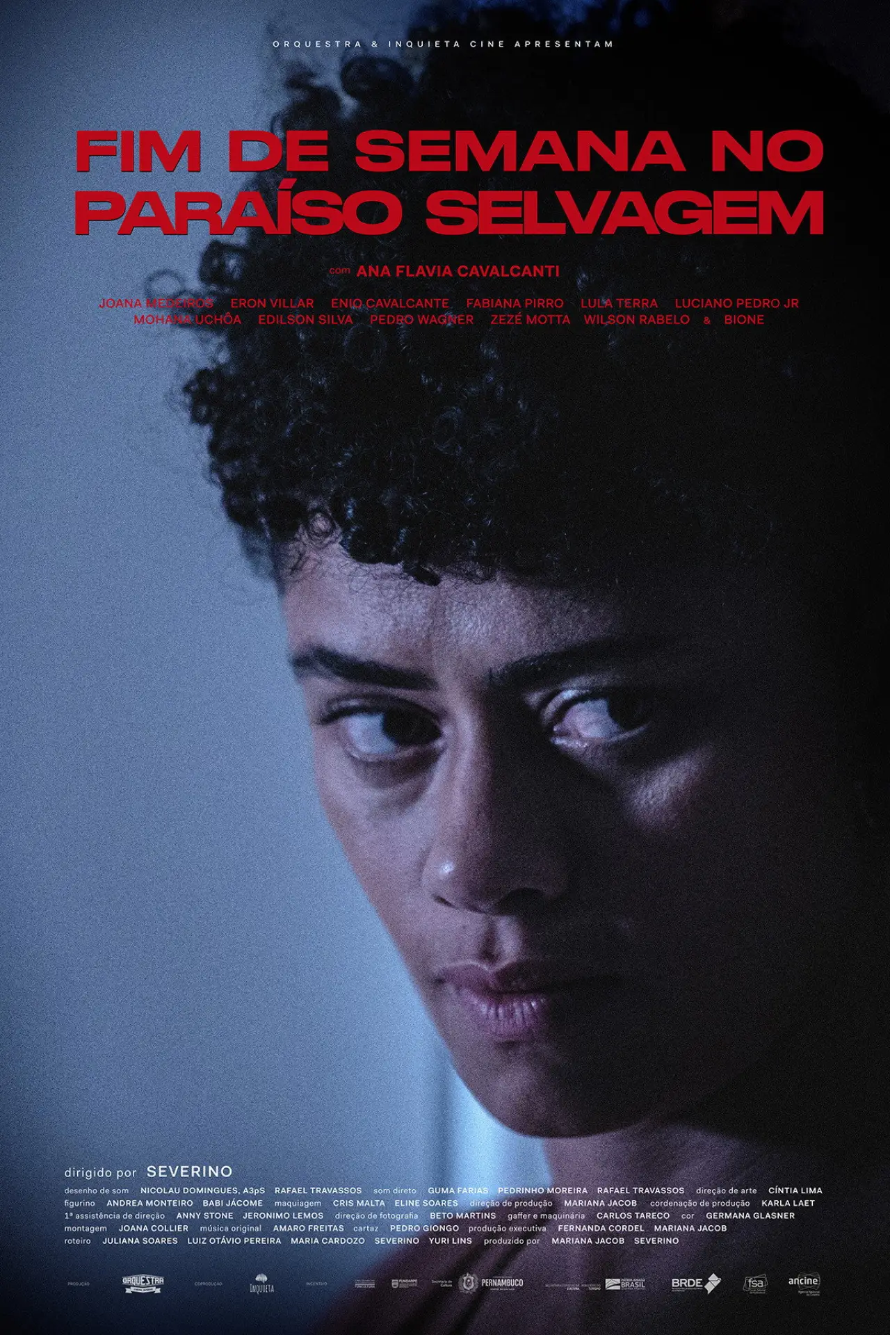 Movie poster "Fim de Semana no Paraíso Selvagem"