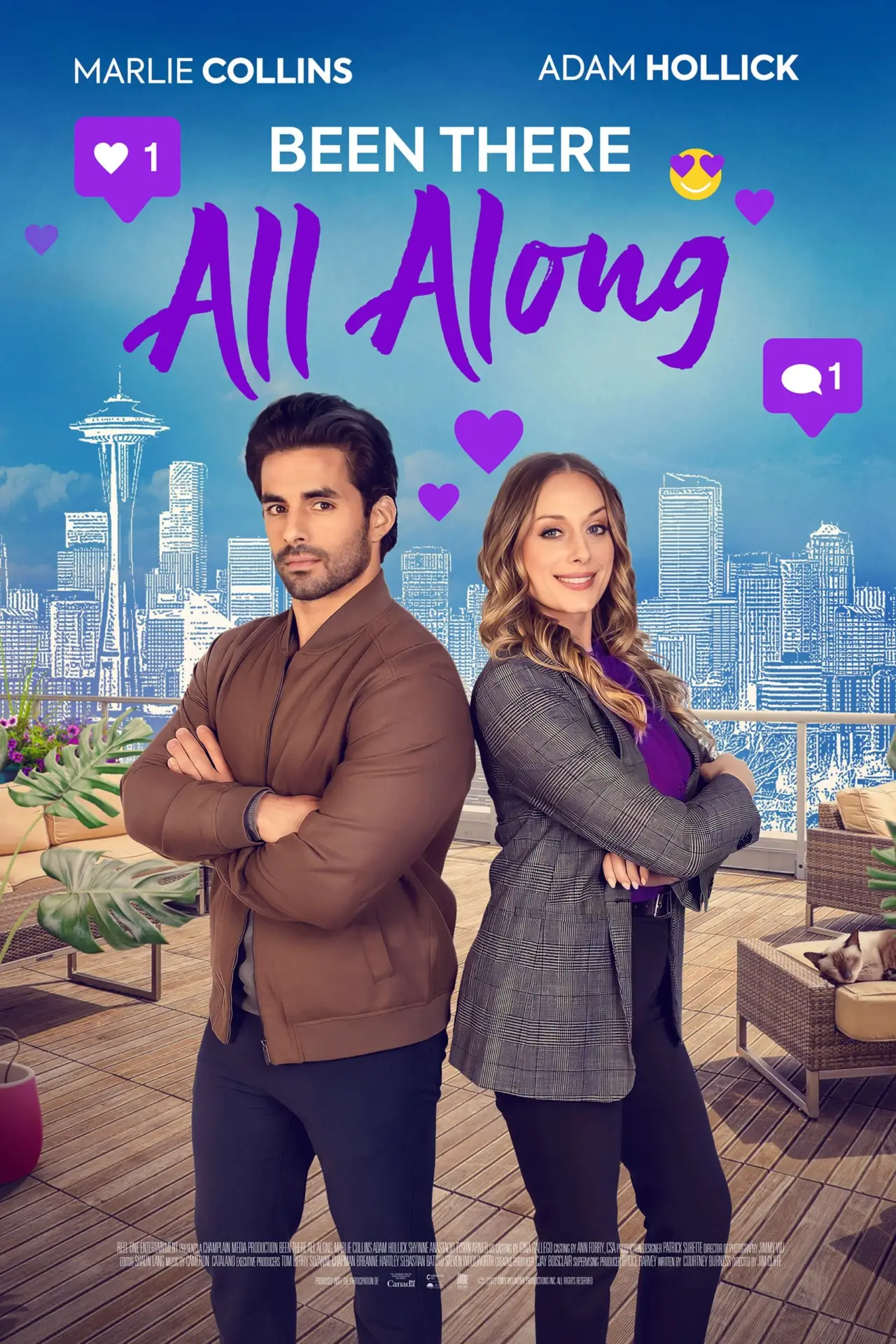Movie poster "Been There All Along"
