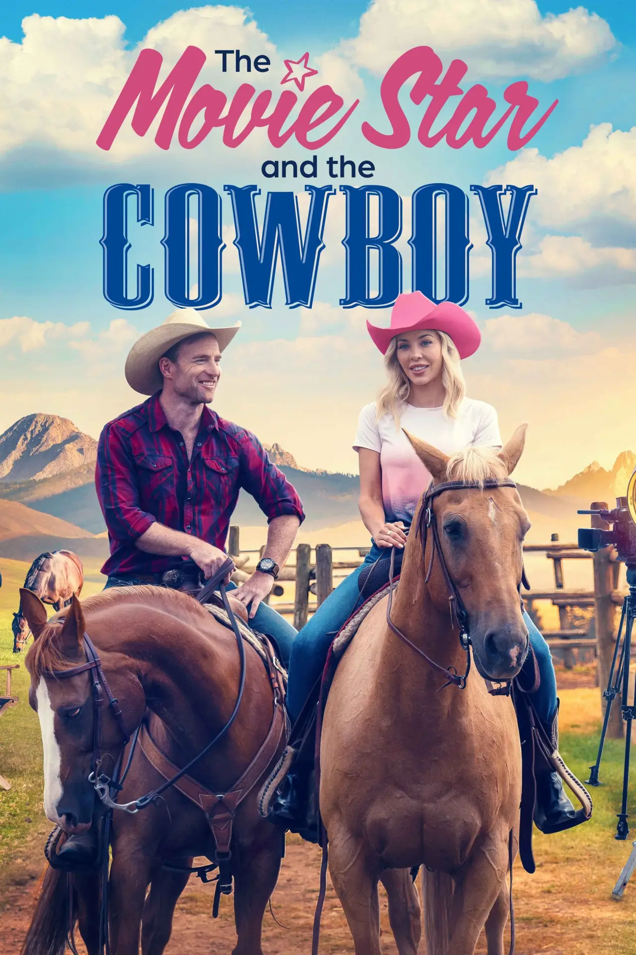 Movie poster "The Movie Star and the Cowboy"