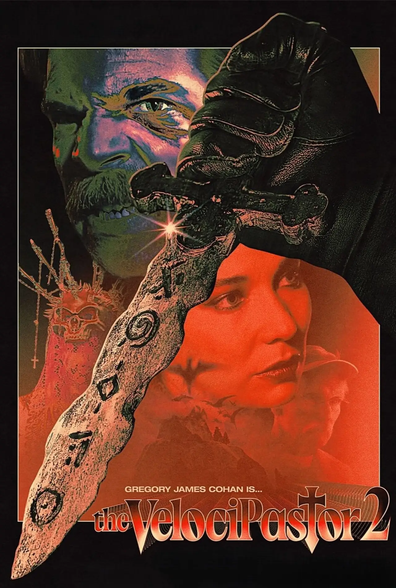 Movie poster "The VelociPastor 2"