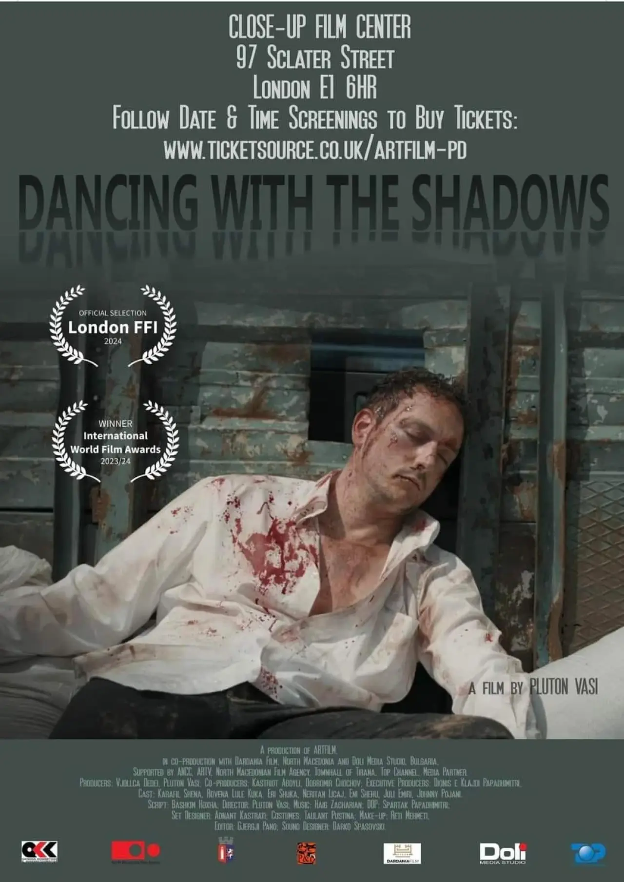 Movie poster "Dancing with The Shadows"