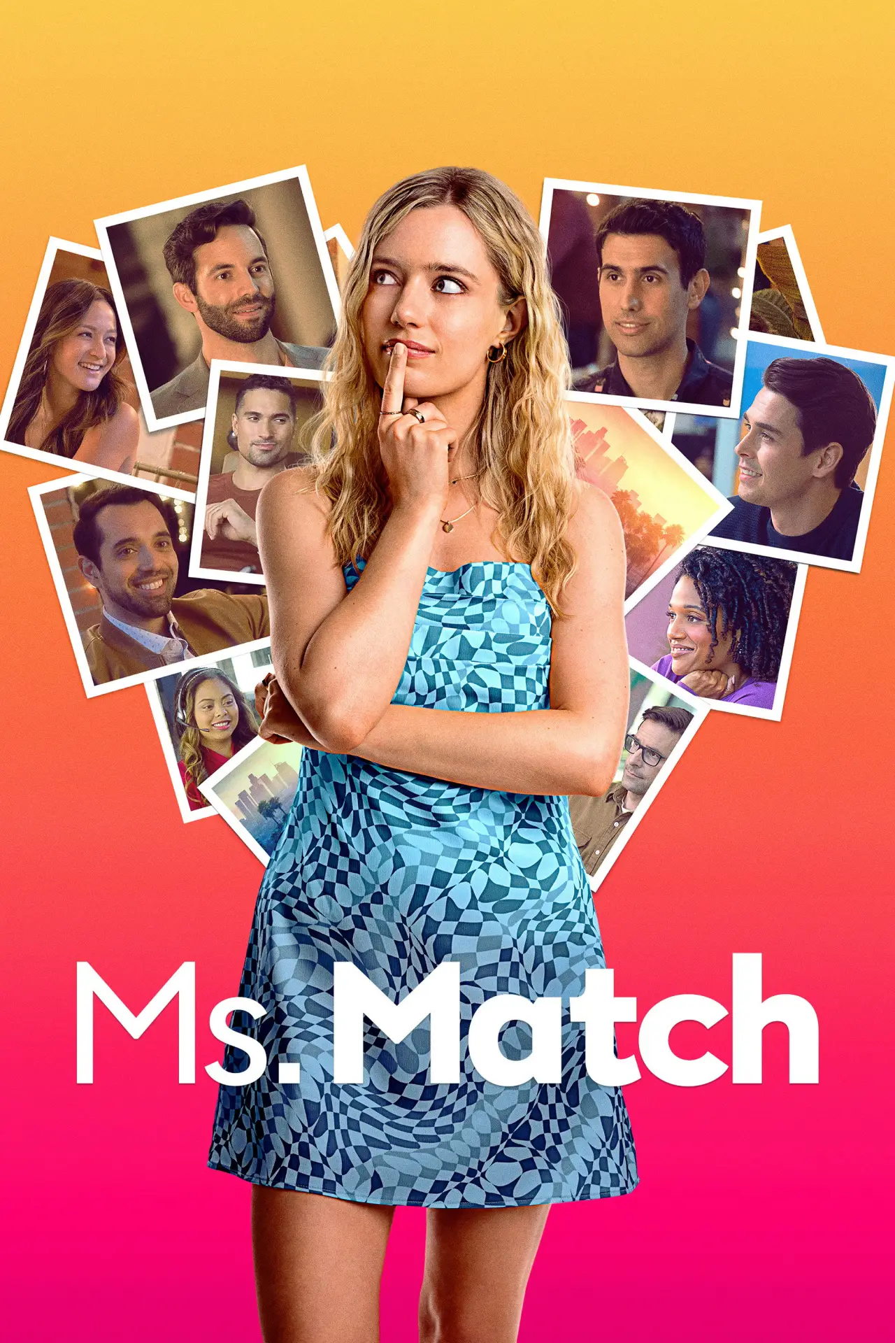 Movie poster "Ms. Match"