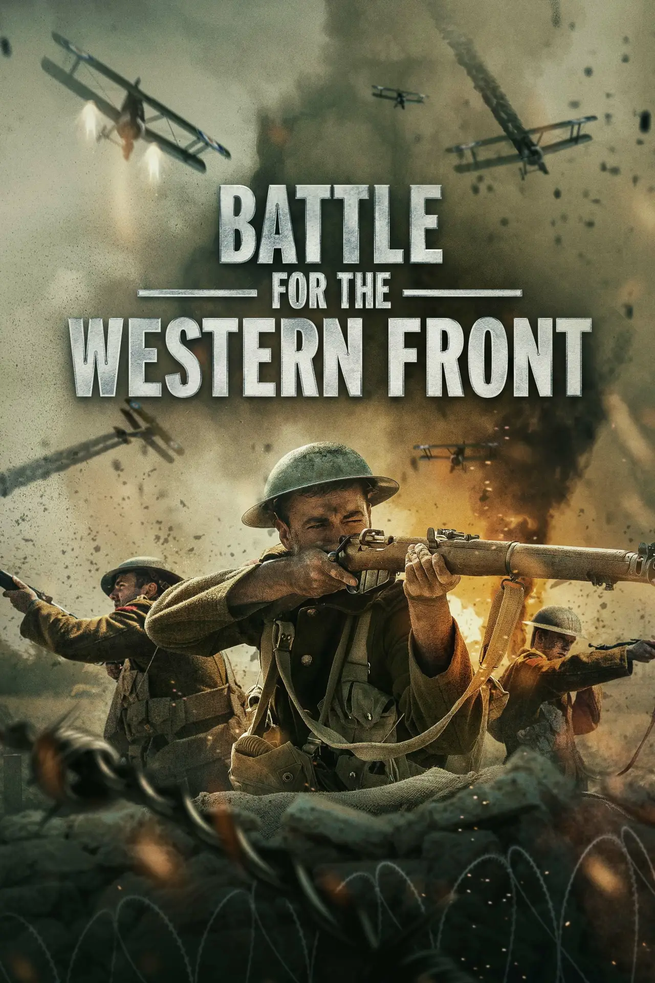 Movie poster "Battle for the Western Front"