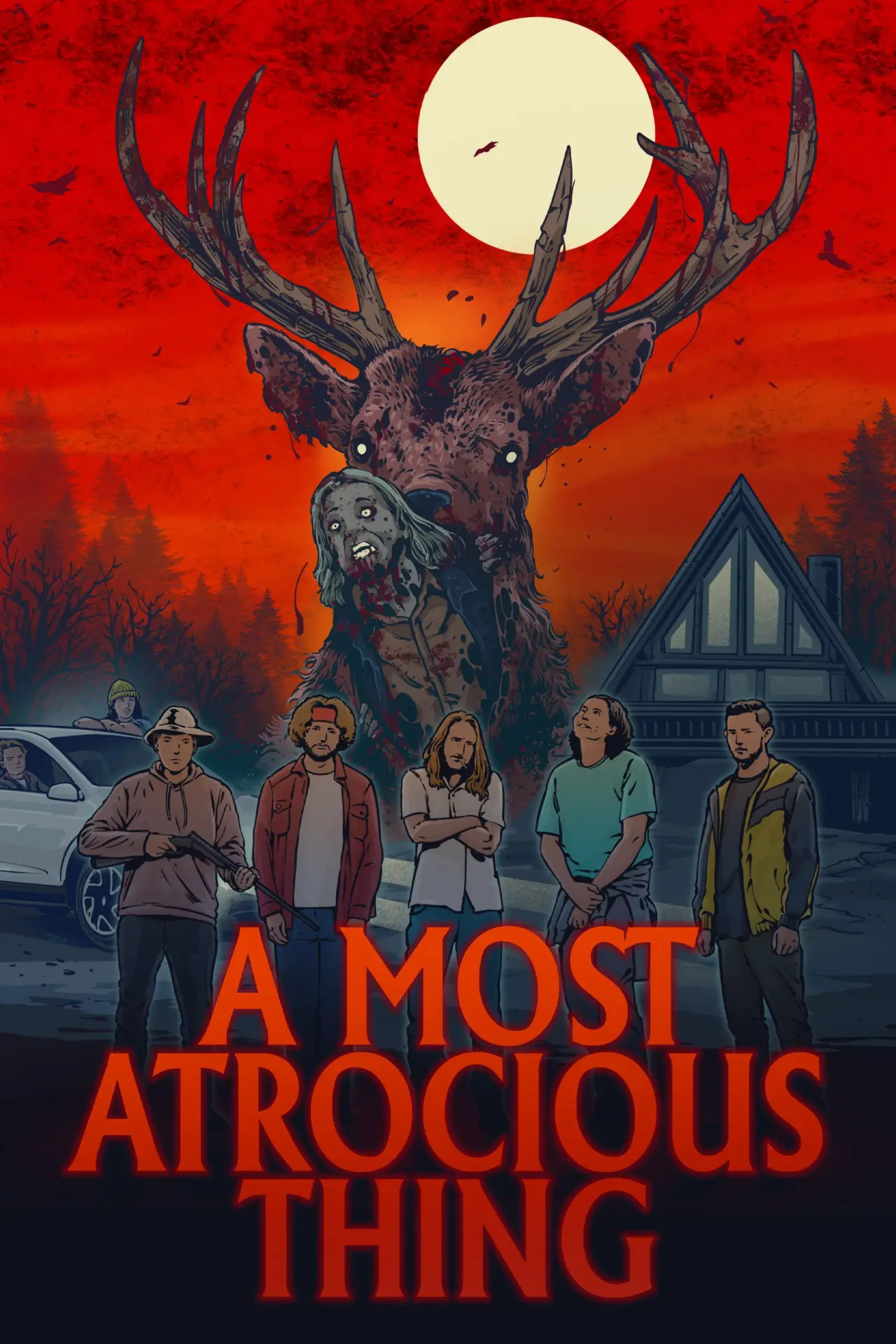 Movie poster "A Most Atrocious Thing"