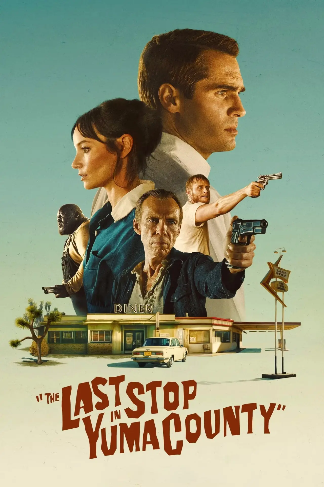 Movie poster "The Last Stop in Yuma County"