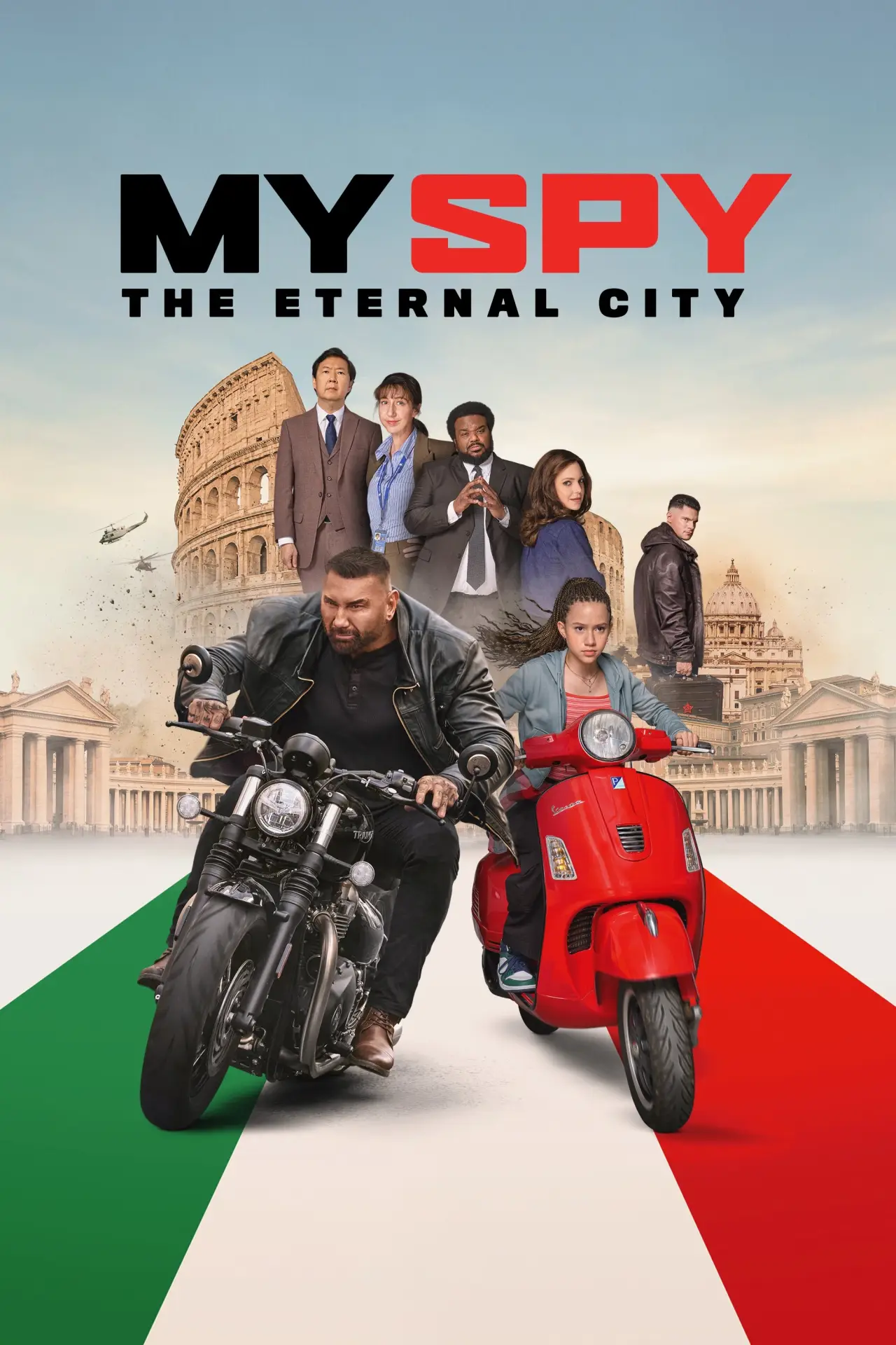Movie poster "My Spy: The Eternal City"
