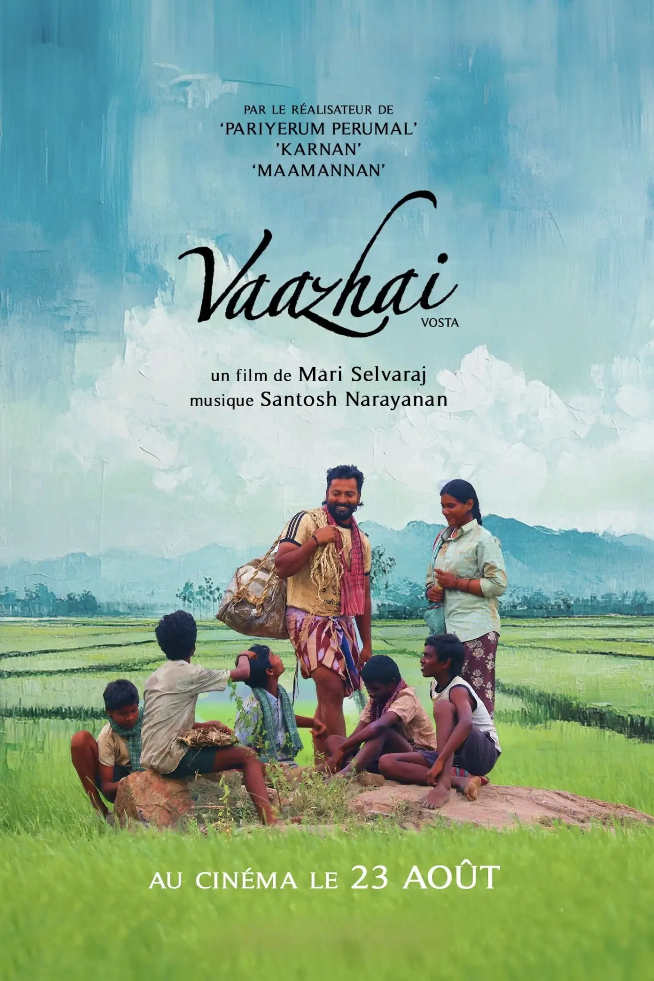 Movie poster "Vaazhai"
