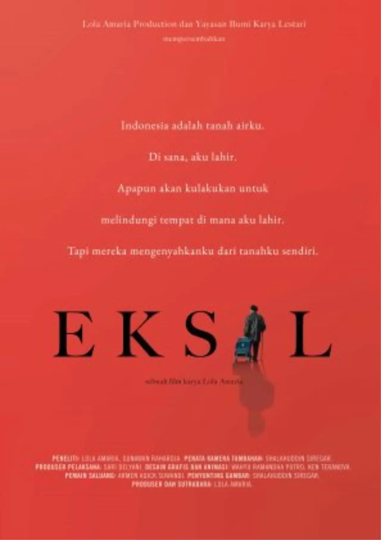 Movie poster "Eksil"
