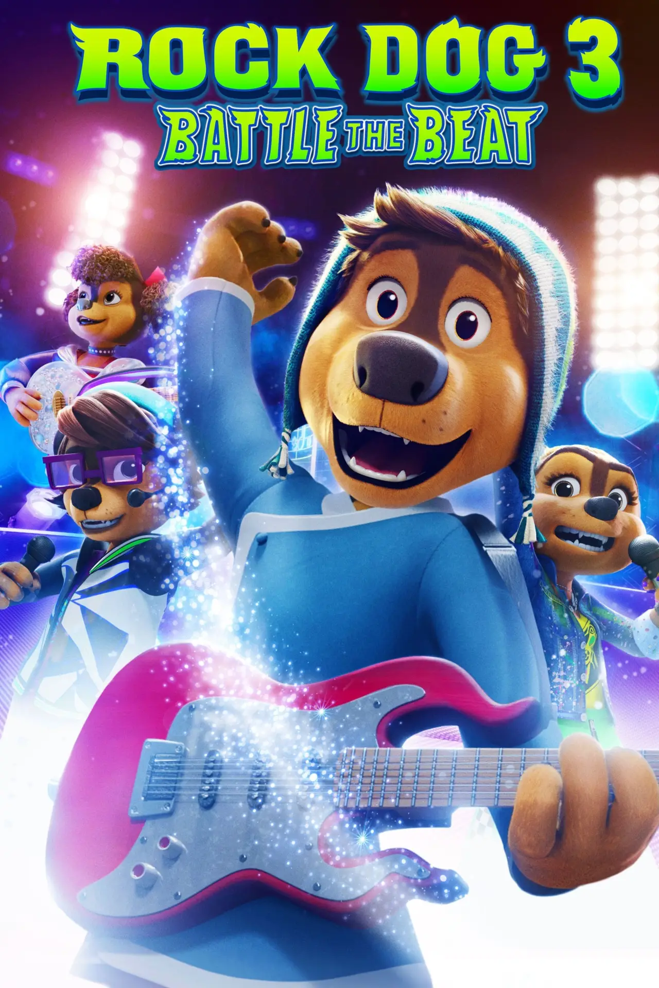 Movie poster "Rock Dog 3: Battle the Beat"