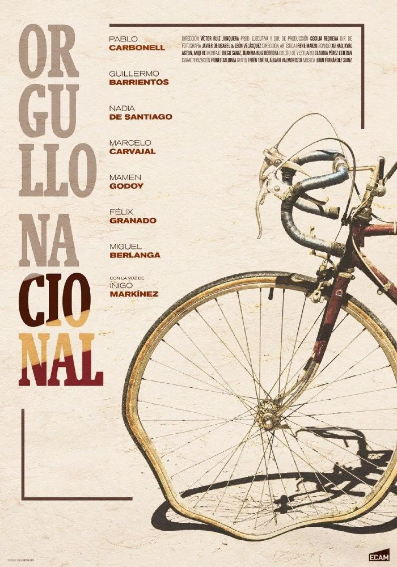 Movie poster "Orgullo nacional"