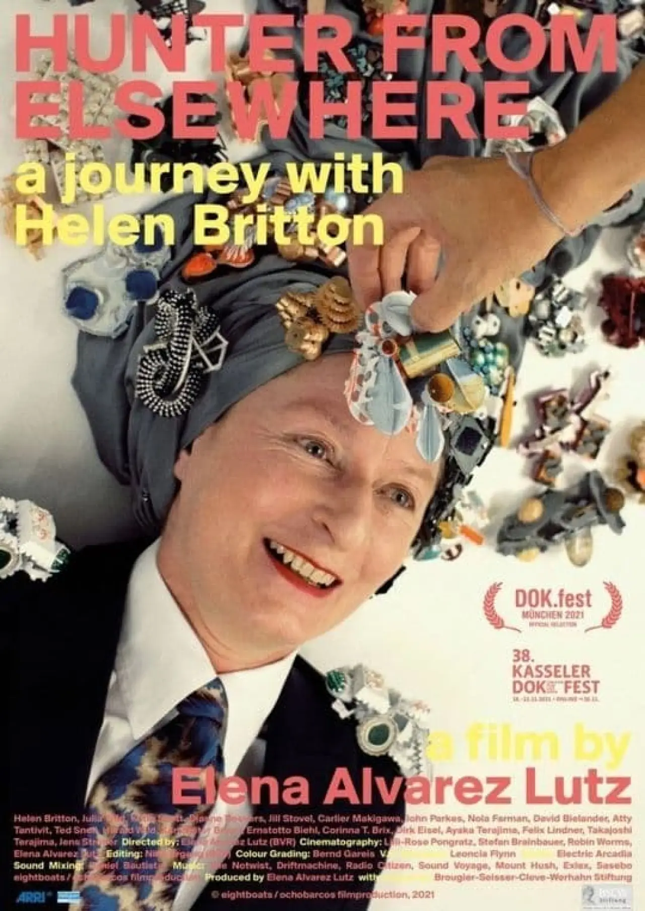 Movie poster "Hunter from Elswhere - Eine Reise mit Helen Britton"