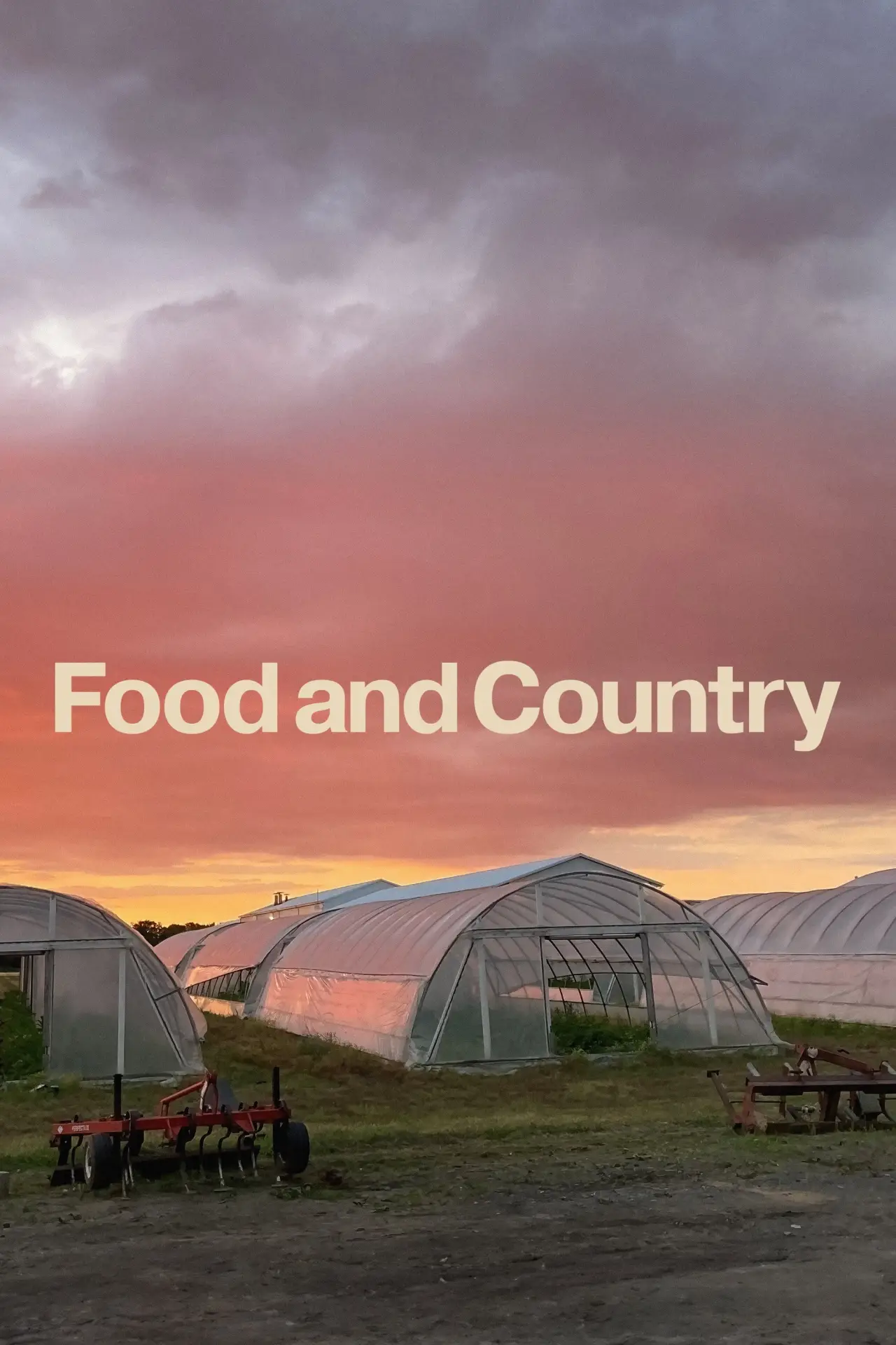 Movie poster "Food and Country"