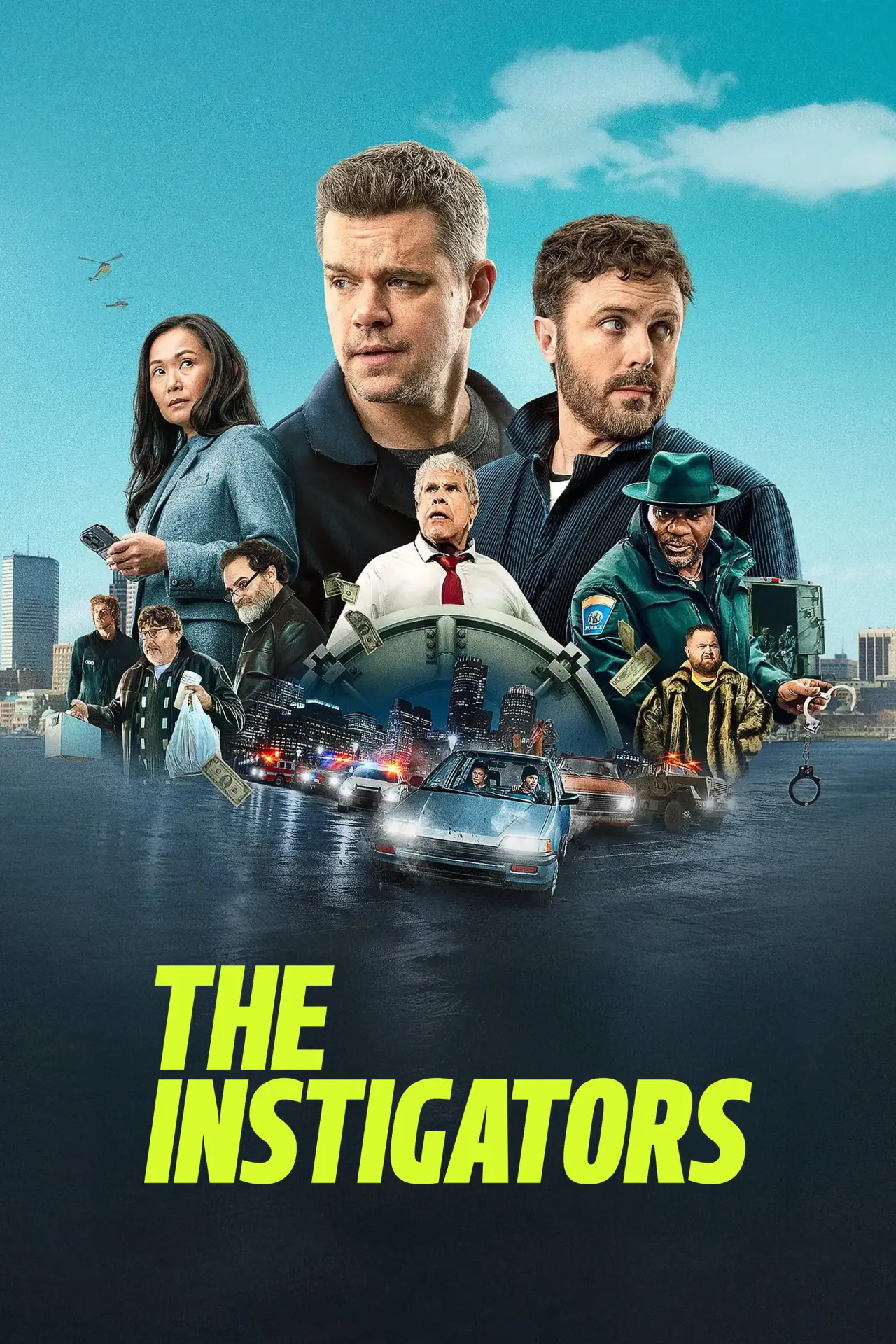 Movie poster "The Instigators"