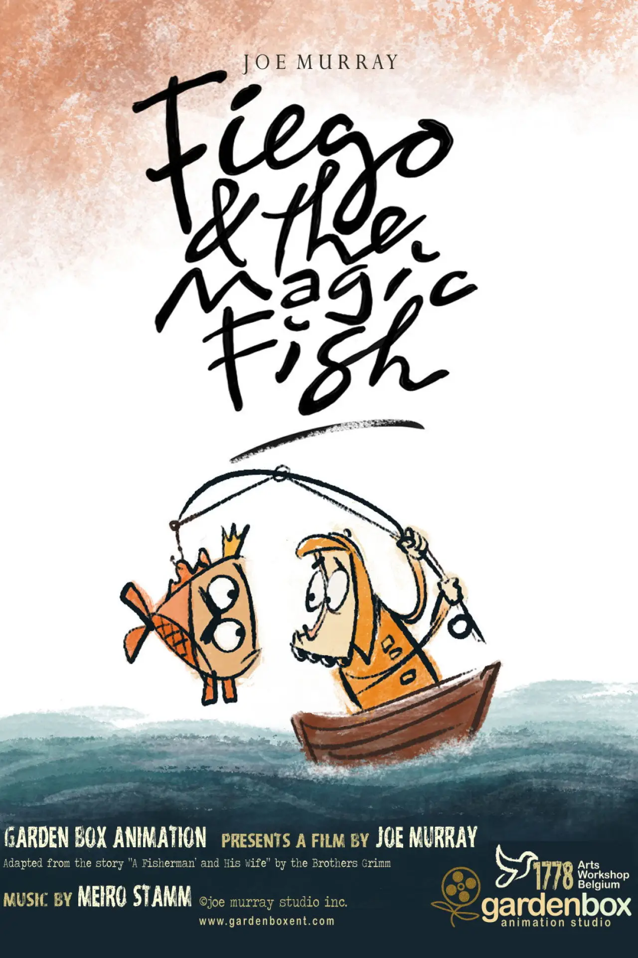 Movie poster "Fiego and the Magic Fish"