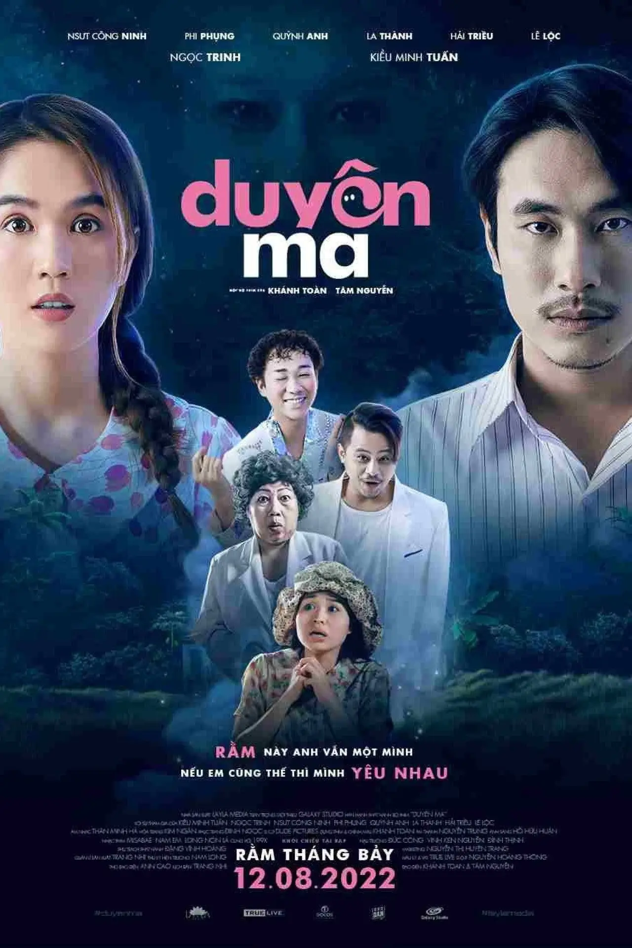 Movie poster "Duyen Ma"