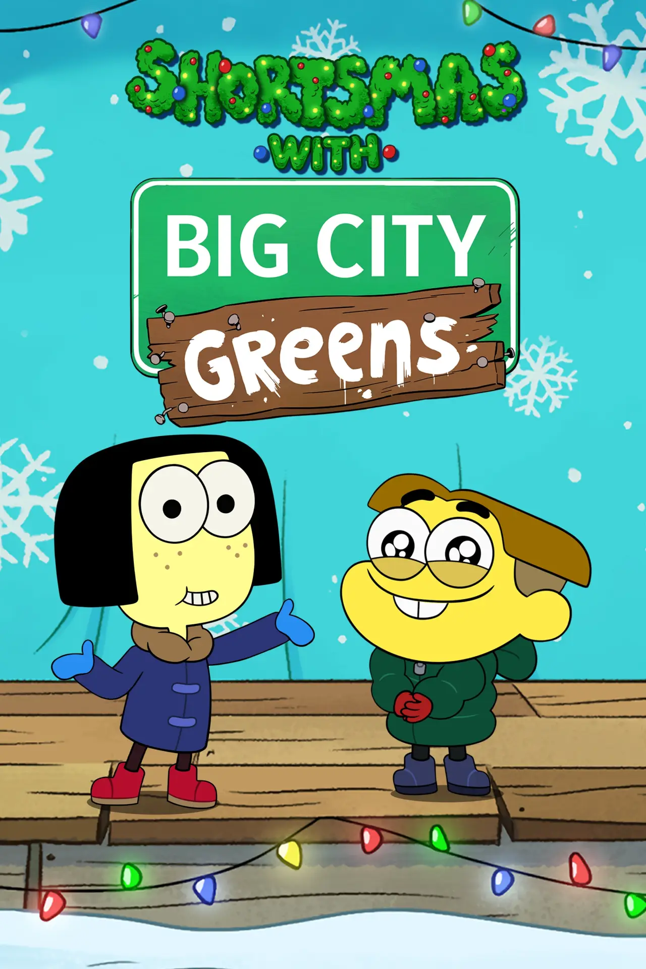 Movie poster "Shortsmas with Big City Greens"