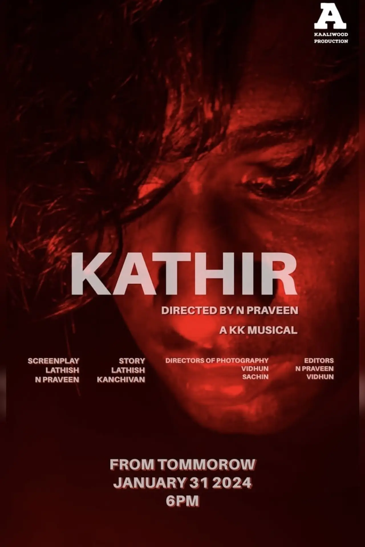 Movie poster "Kathir"