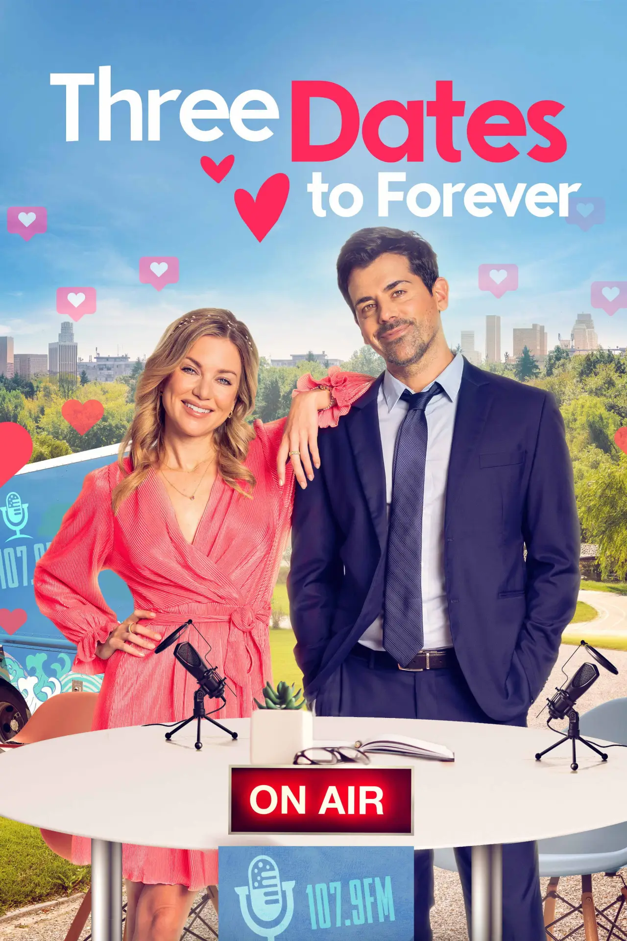 Movie poster "Three Dates to Forever"