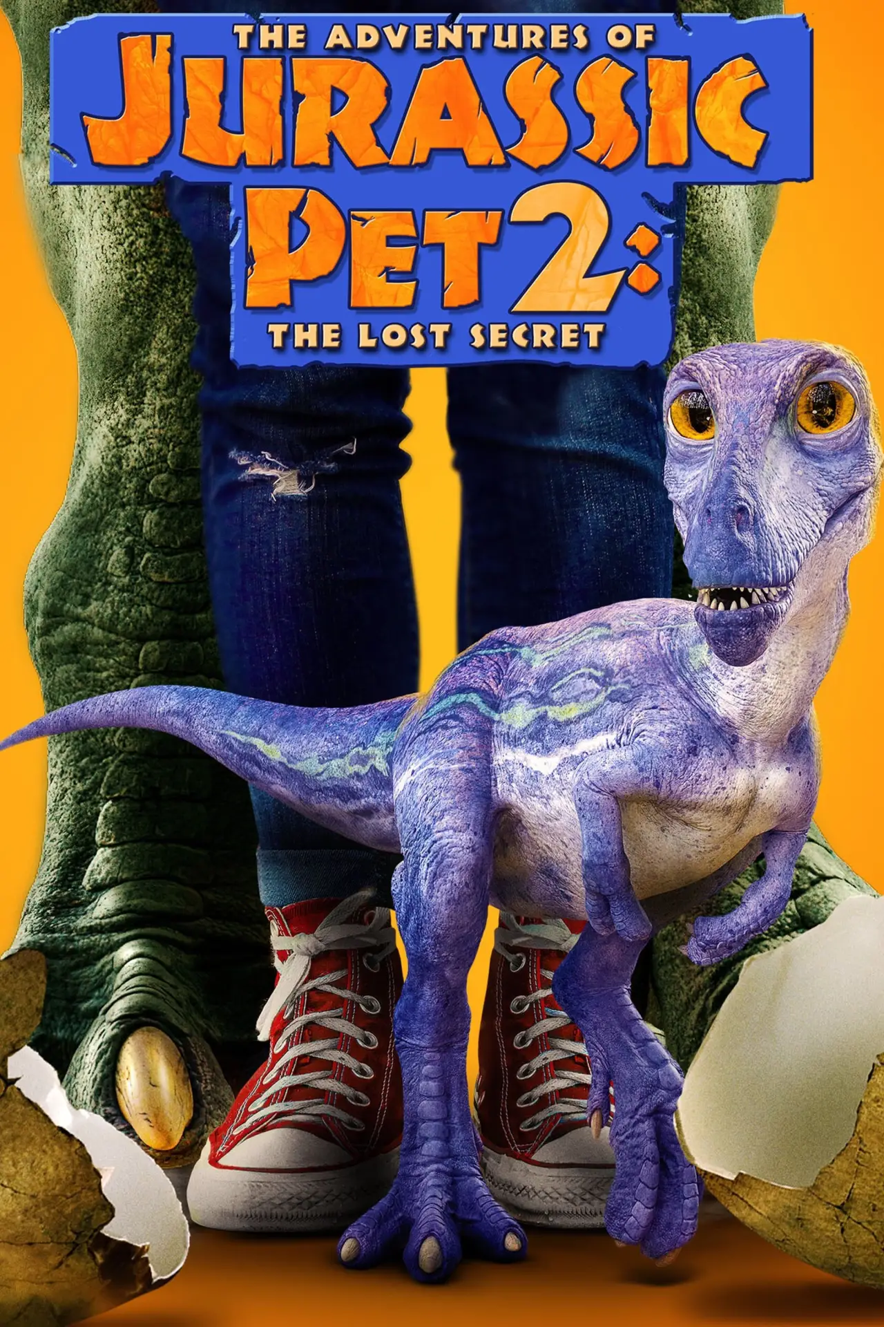 Movie poster "The Adventures of Jurassic Pet 2: The Lost Secret"