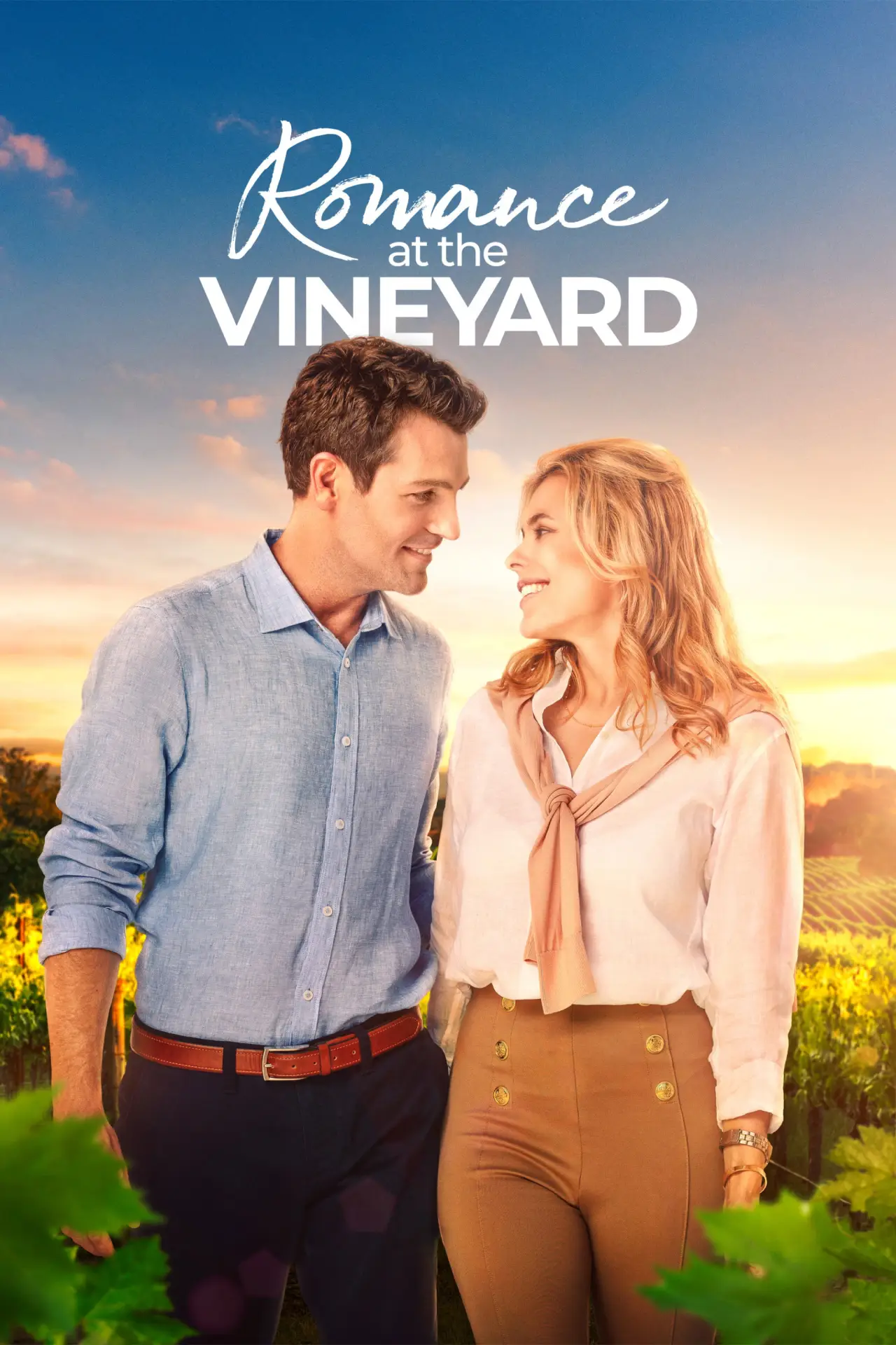 Movie poster "Romance at the Vineyard"