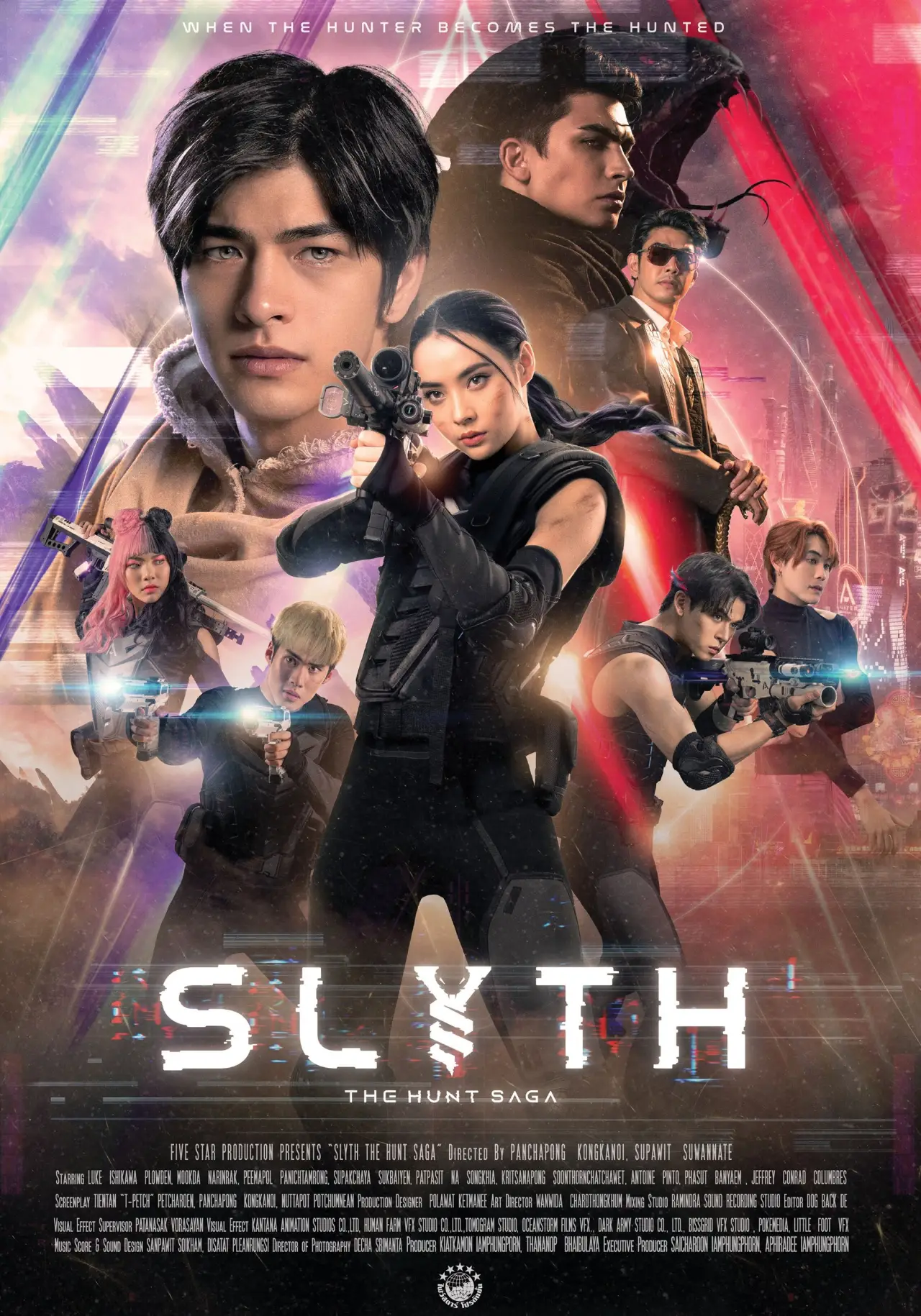 Movie poster "Slyth: The Hunt Saga"