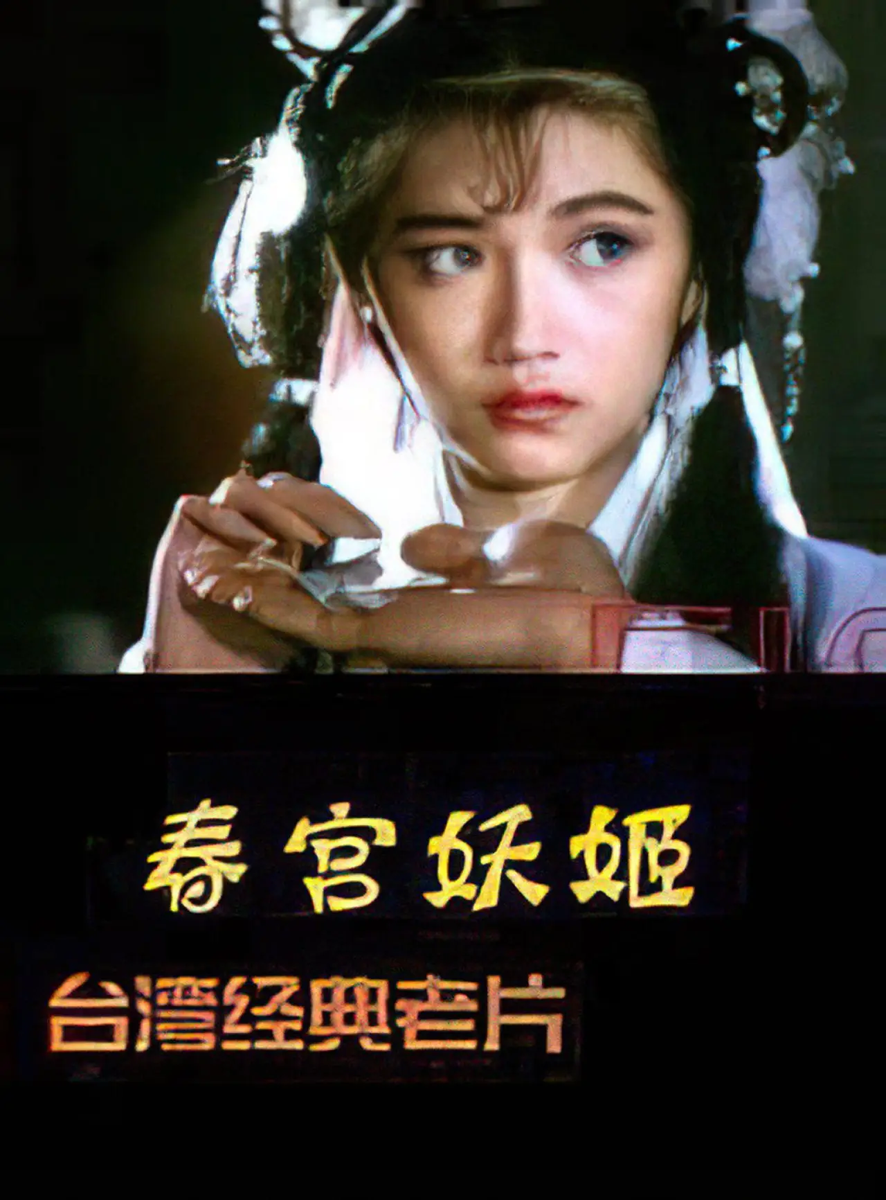 Movie poster "Flowers in the Mirror, Wind and Moon: The Ghost Appears"