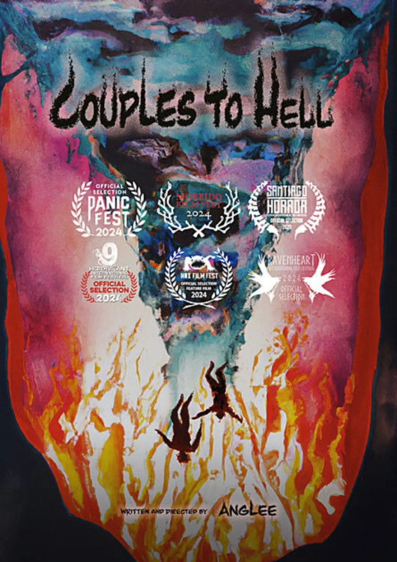 Movie poster "Couples to Hell"