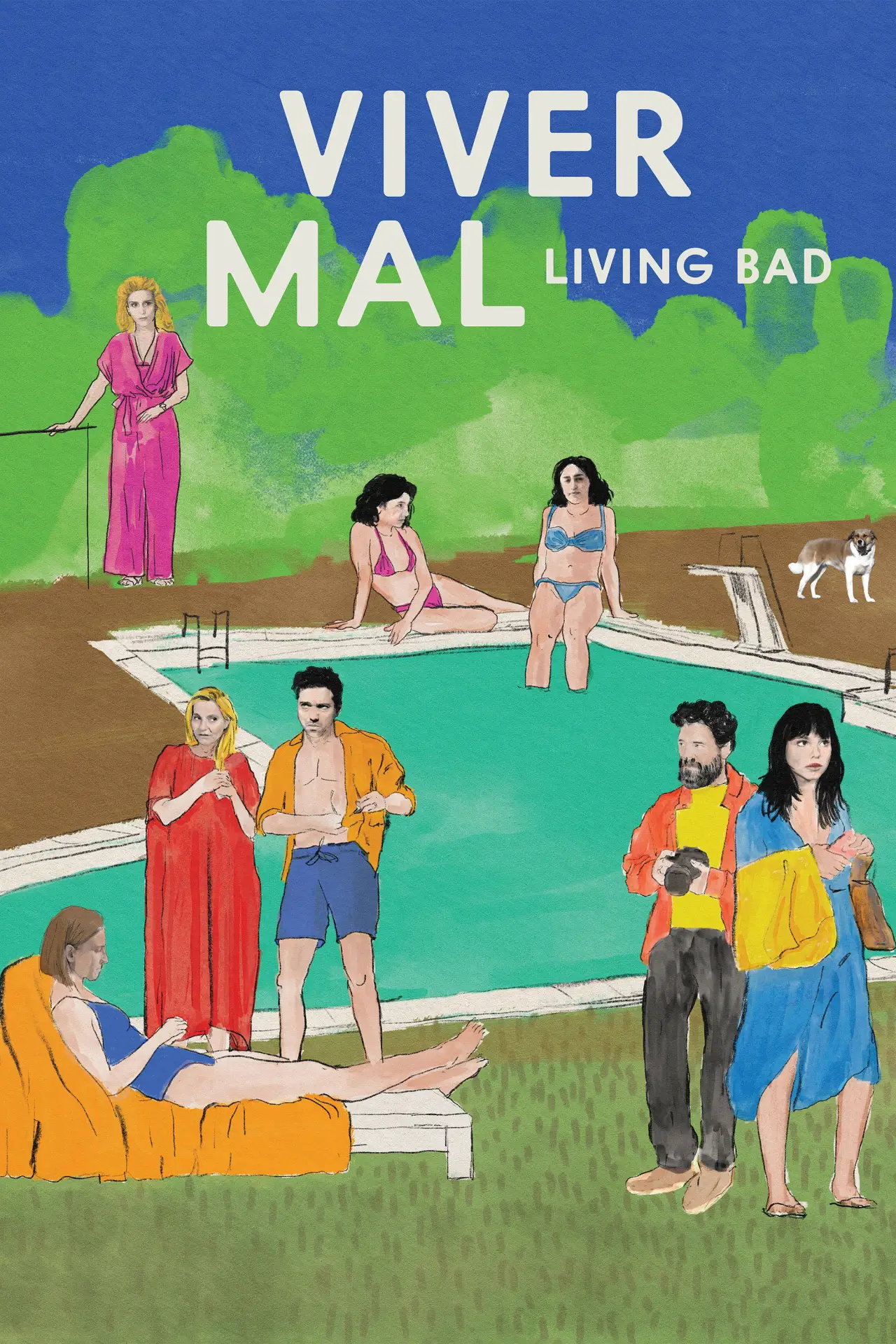Movie poster "Living Bad"