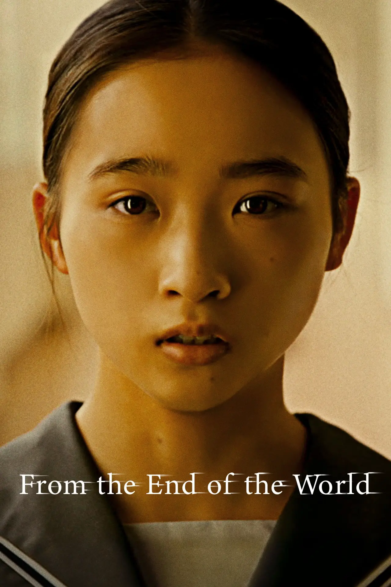 Movie poster "From the End of the World"