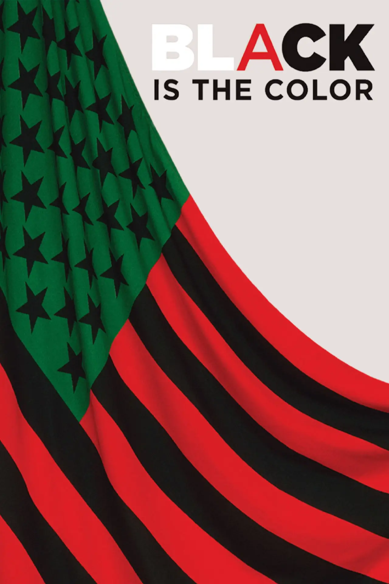 Movie poster "Black Is the Color: African-American Artists and Segregation"