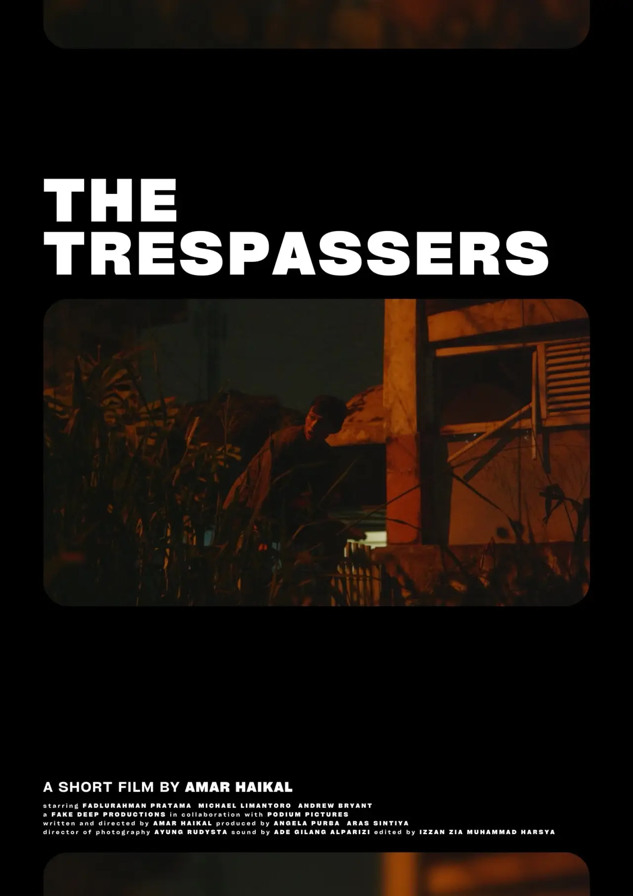 Movie poster "The Trespassers"
