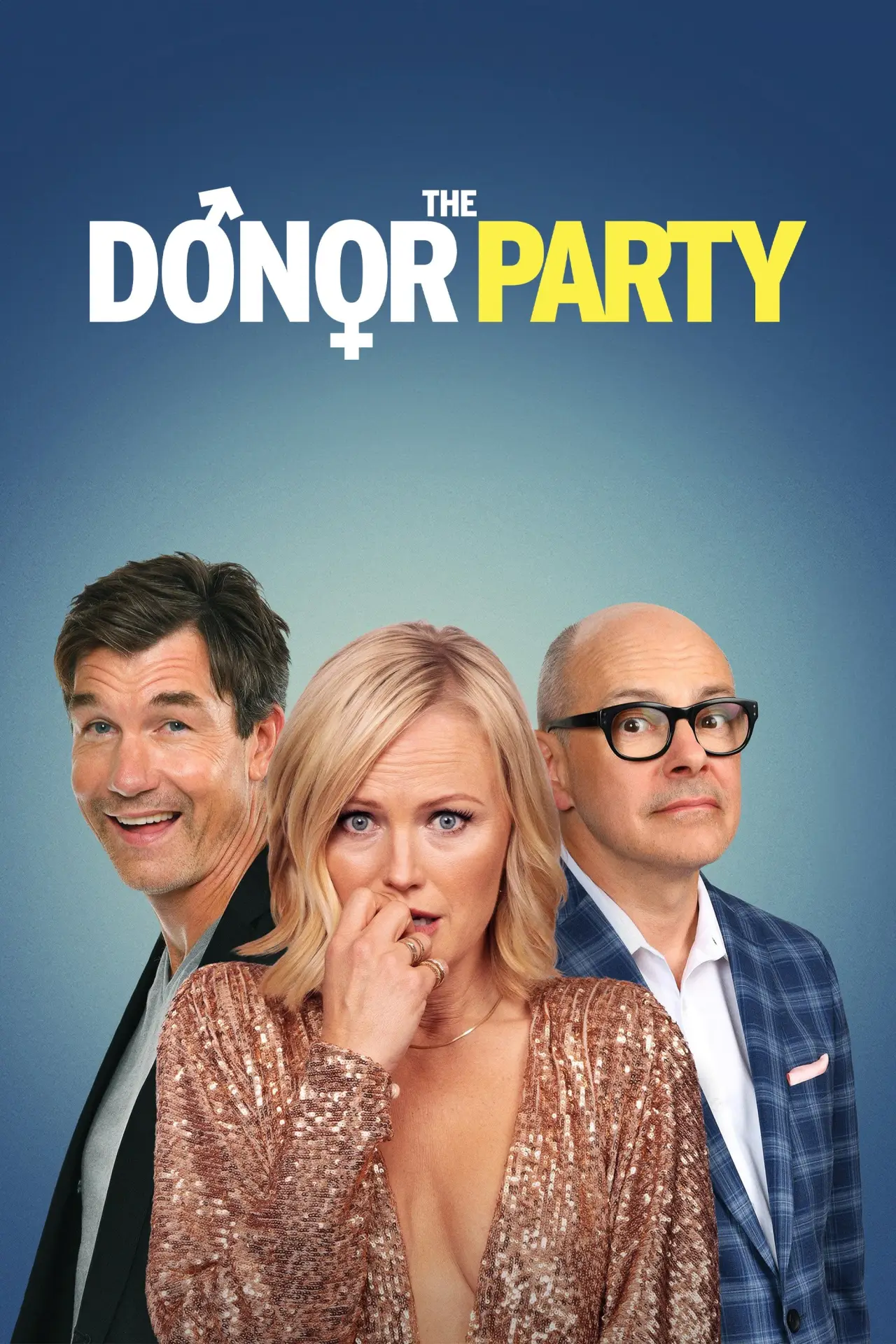 Movie poster "The Donor Party"