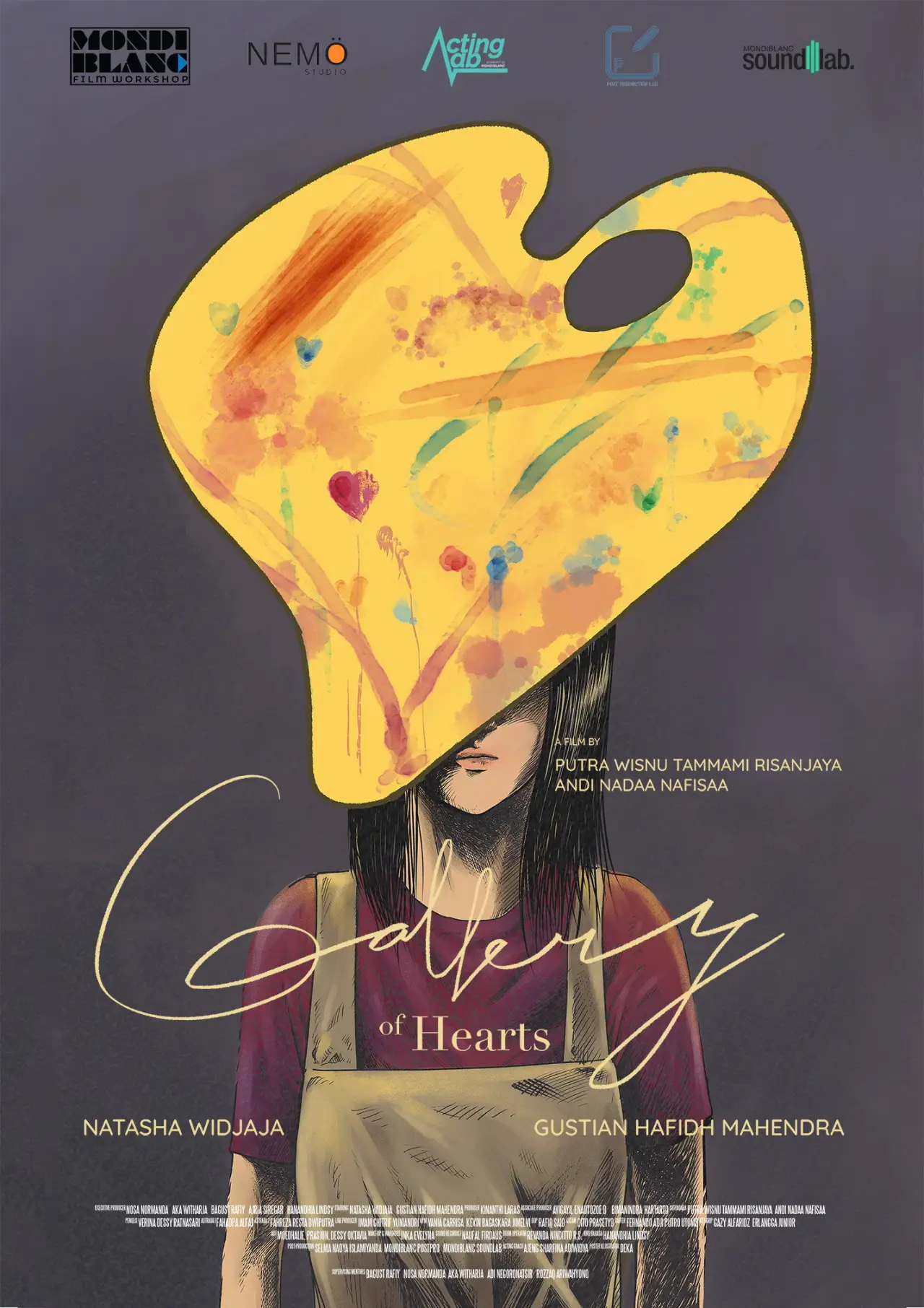 Movie poster "Gallery of Hearts"