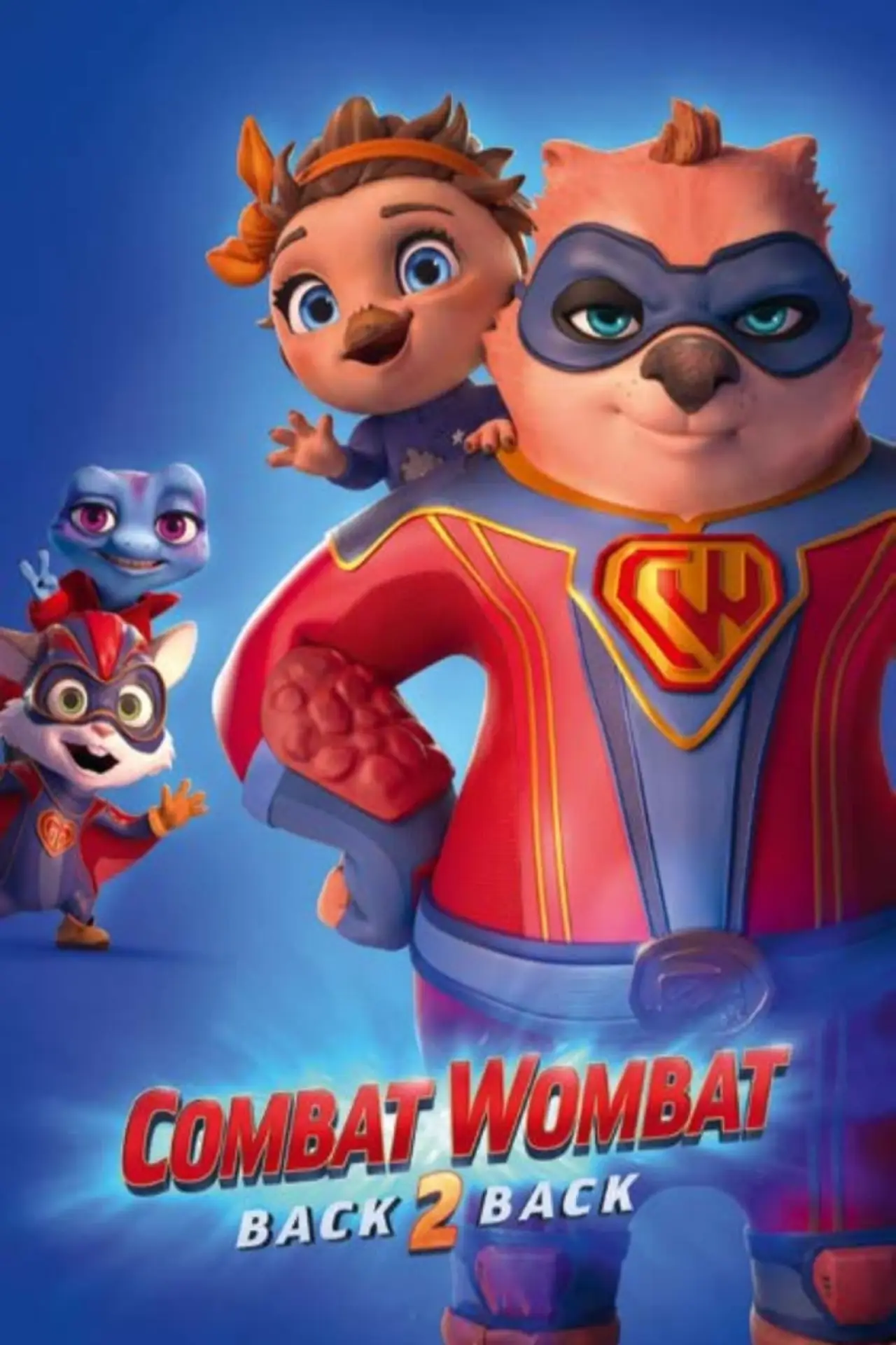 Movie poster "Combat Wombat: Back 2 Back"