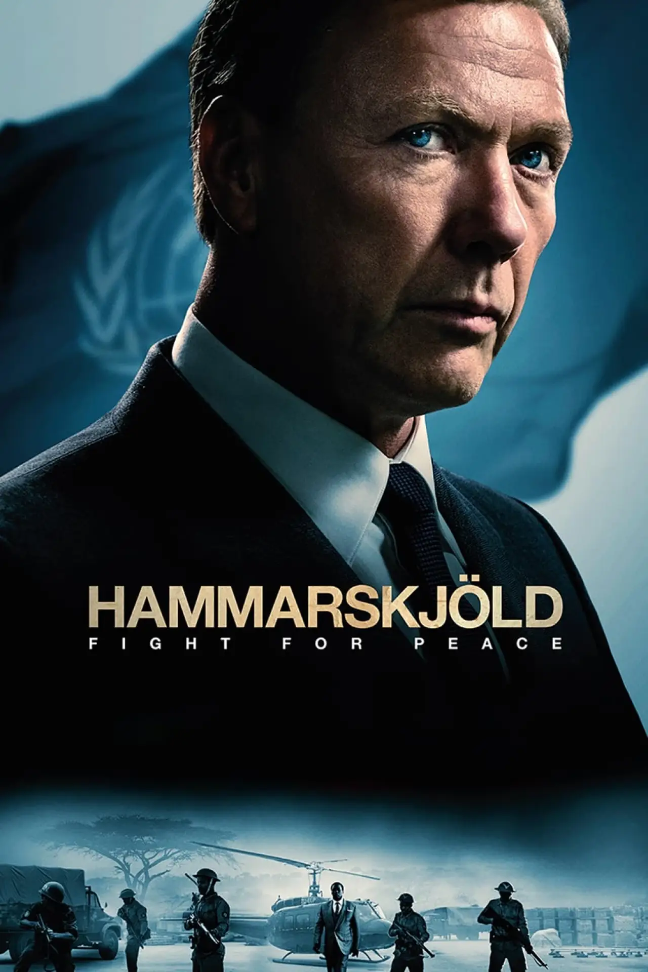Movie poster "Hammarskjöld: Fight for Peace"