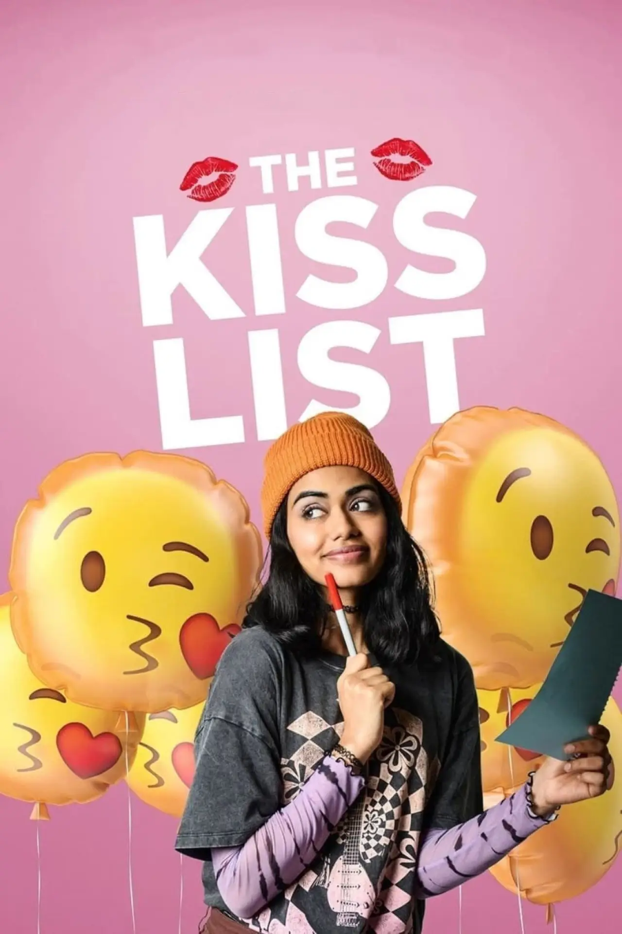 Movie poster "The Kiss List"