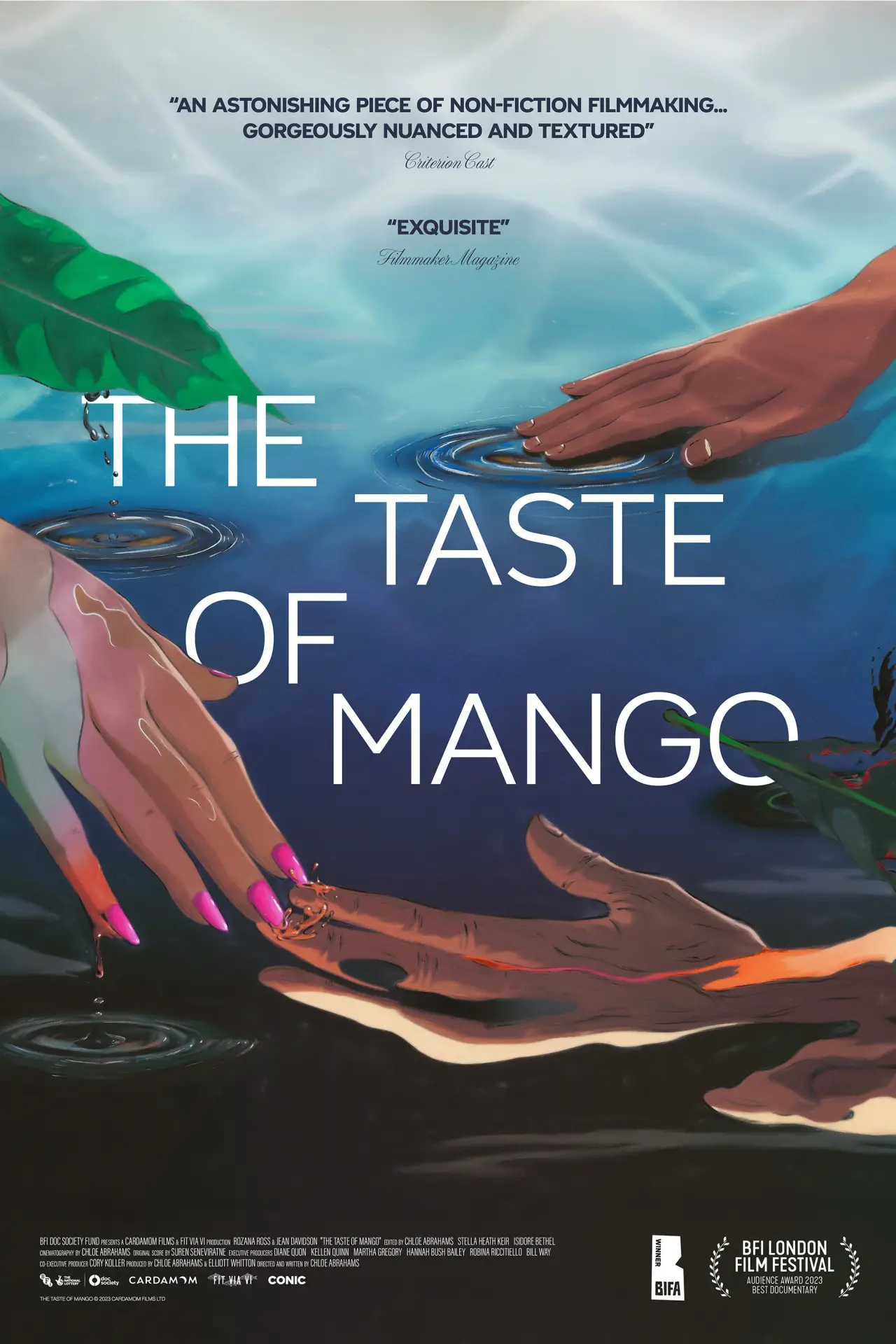 Movie poster "The Taste of Mango"