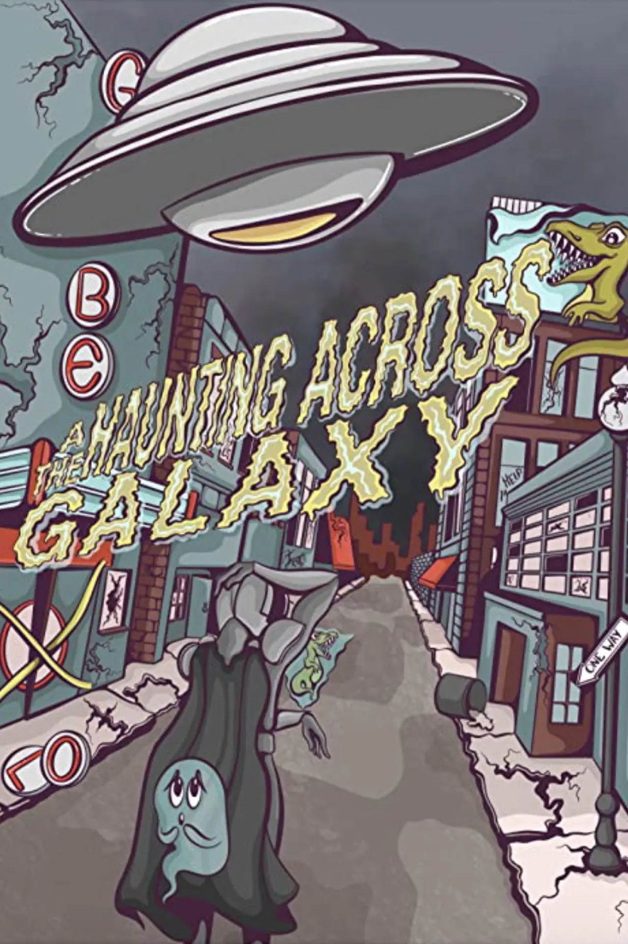 Movie poster "A Haunting Across the Galaxy"