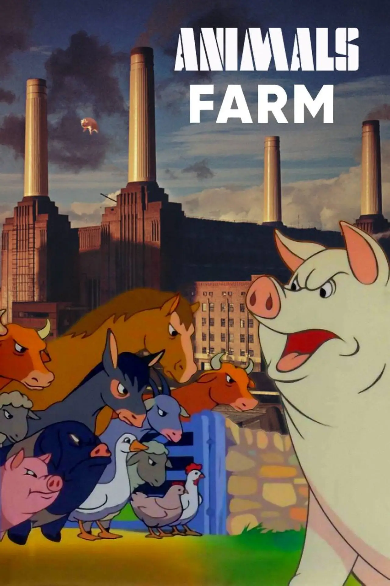 Movie poster "Pink Orwell: Animals Farm"