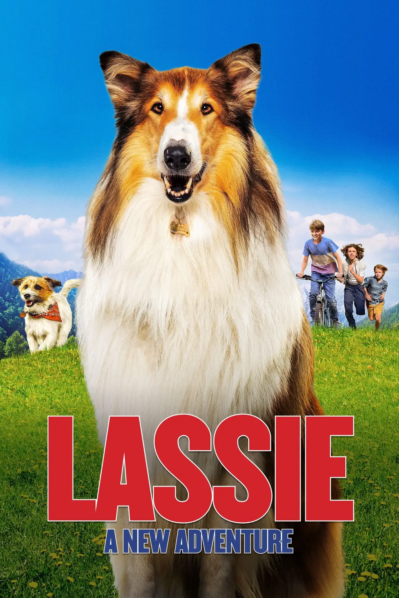 Movie poster "Lassie: A New Adventure"