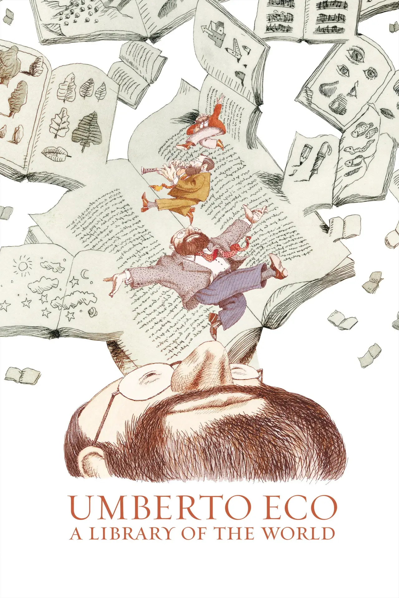Movie poster "Umberto Eco: A Library of the World"