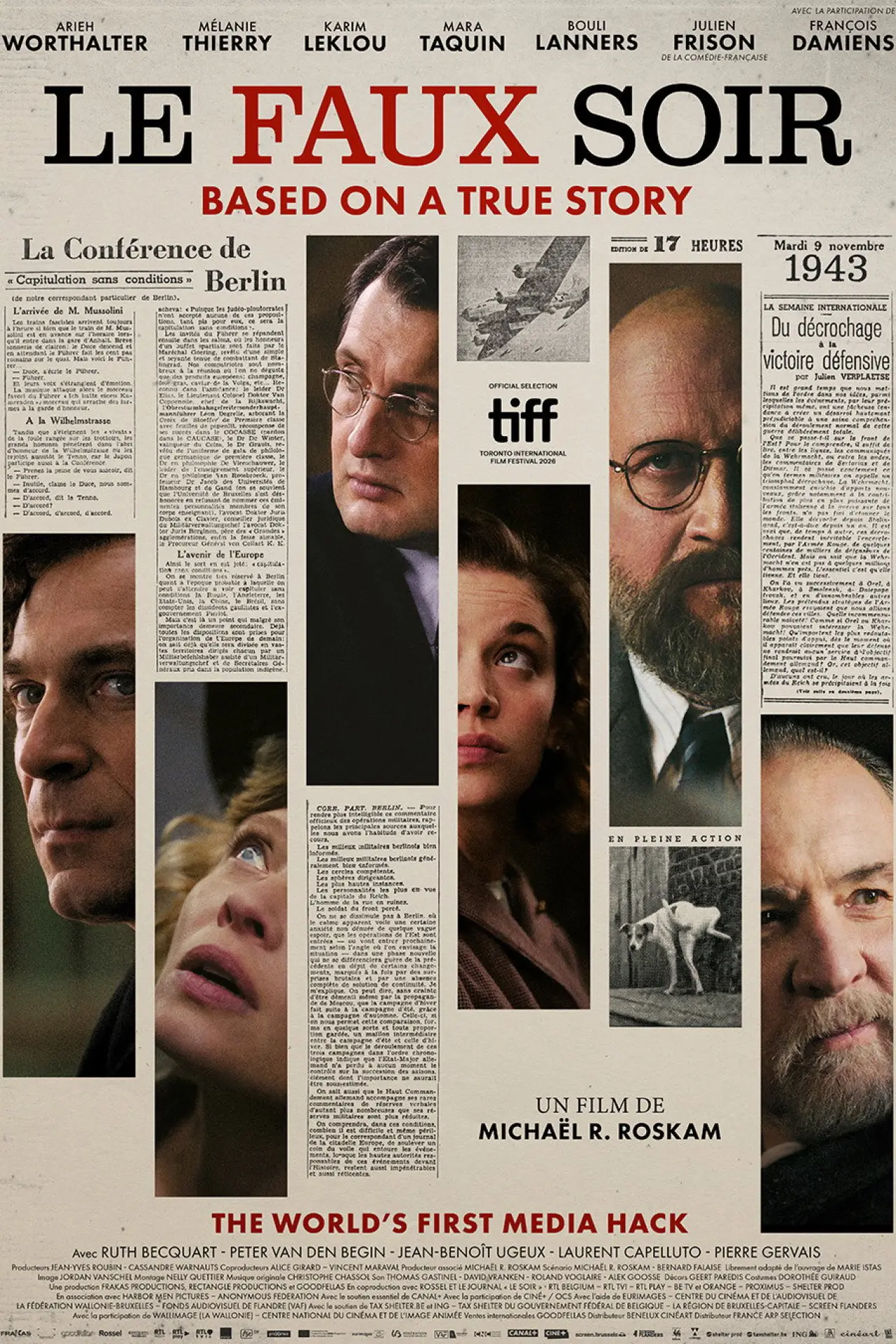 Movie poster "Le Faux Soir"