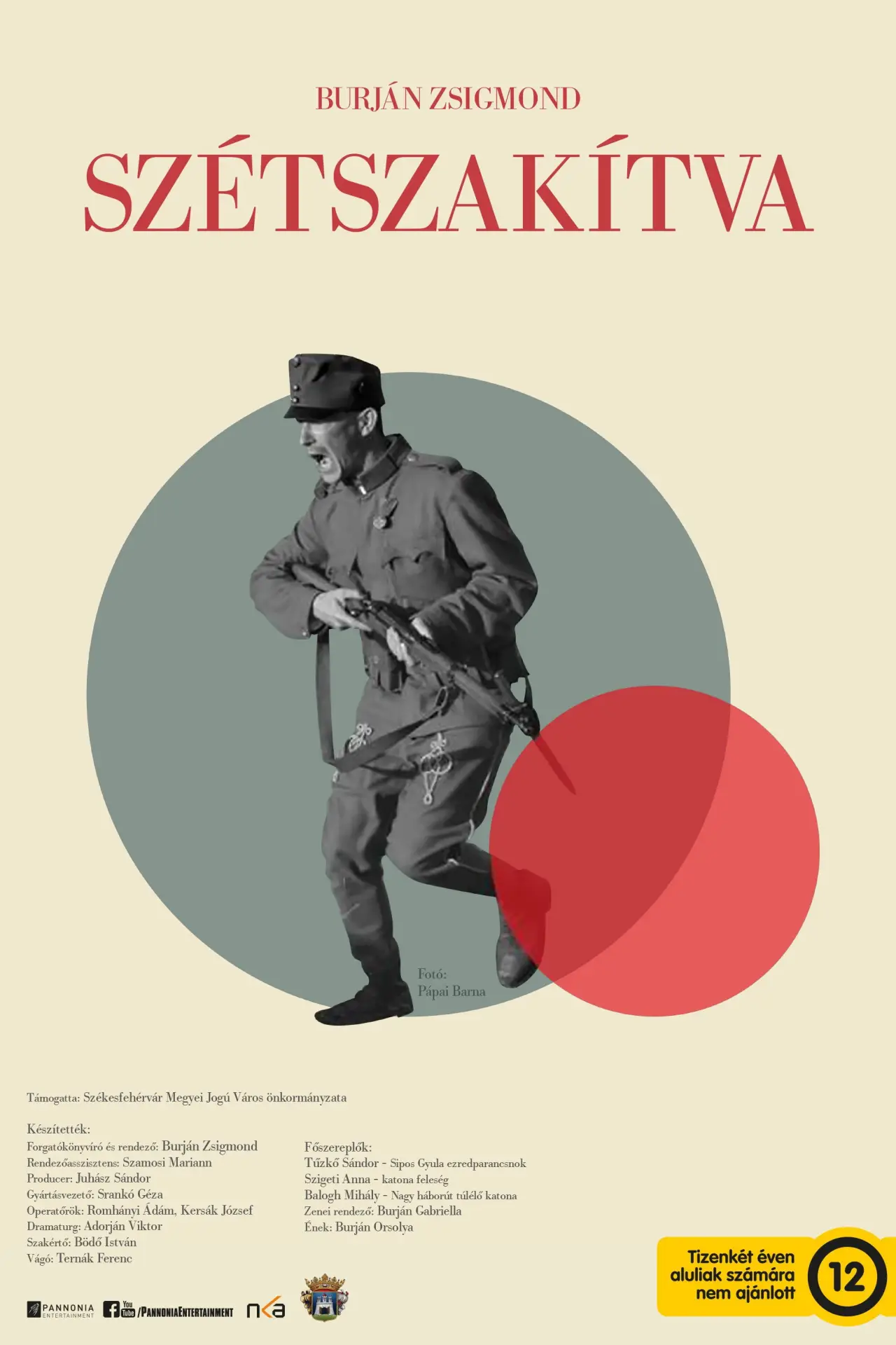 Movie poster "Szétszakítva"