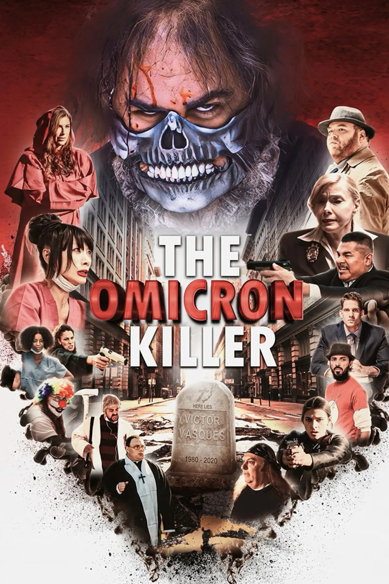 Movie poster "The Omicron Killer"